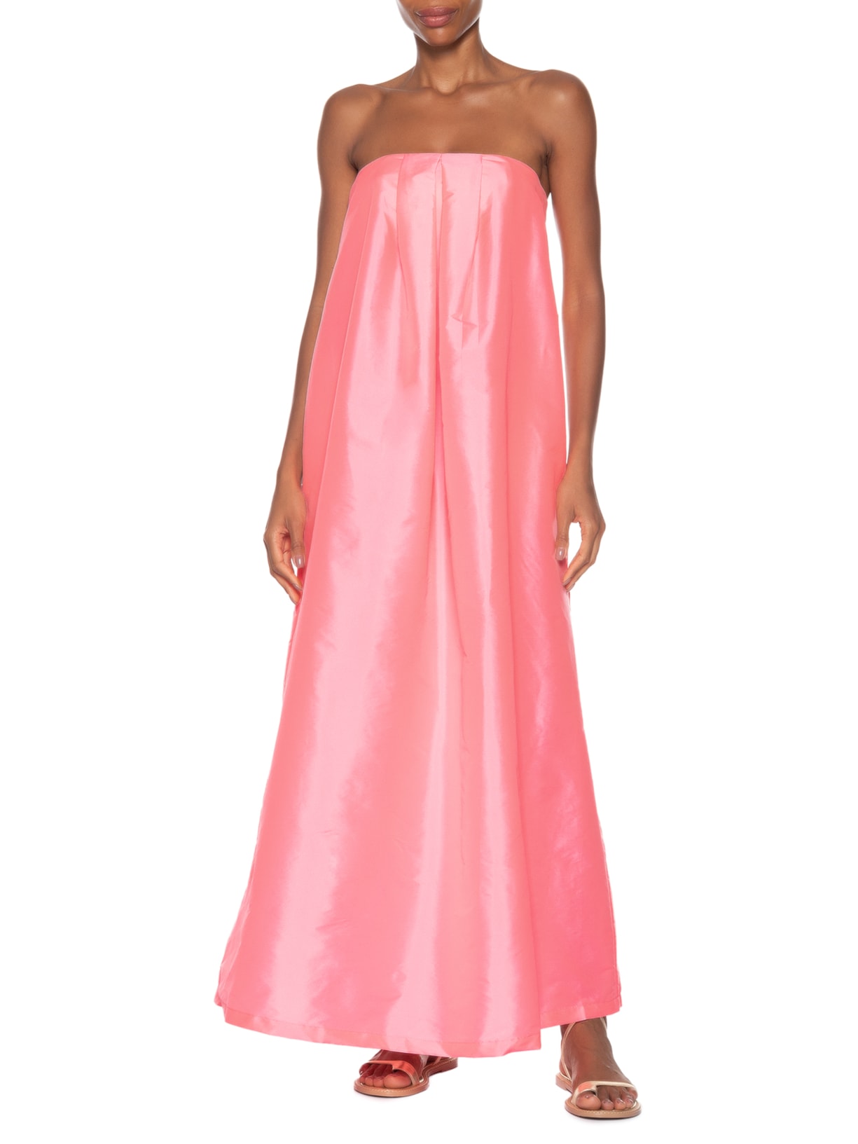 Vestido Longo Tqc Rosa Adriana Degreas