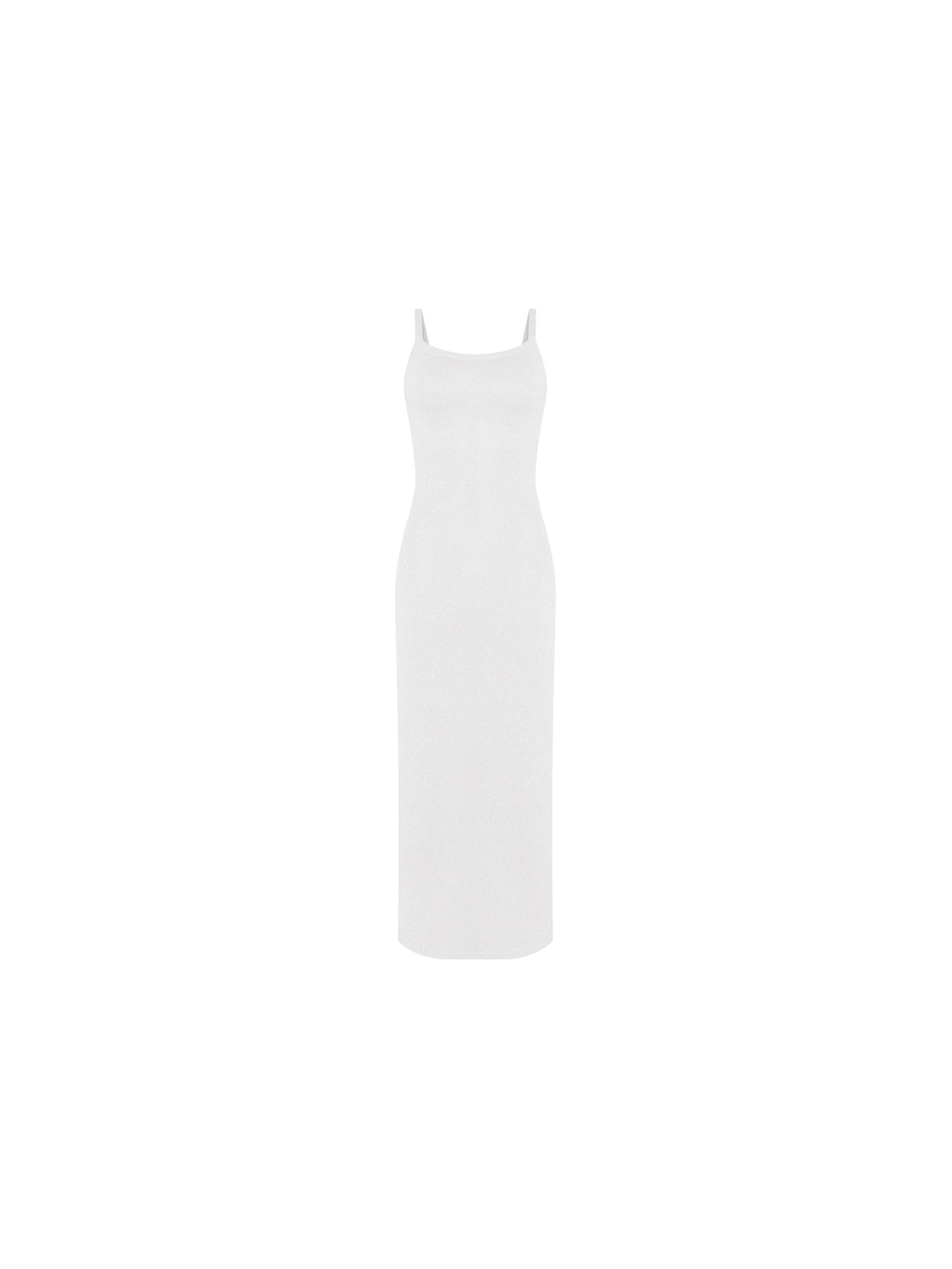 Vestido Longo Trico Thalassa Off White Shop Ginger