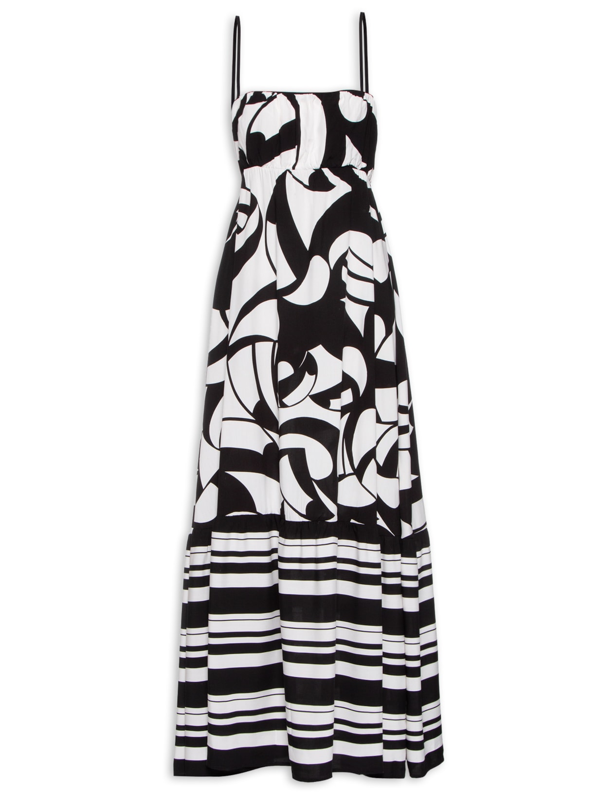 Vestido Longo Tucanada - Branco