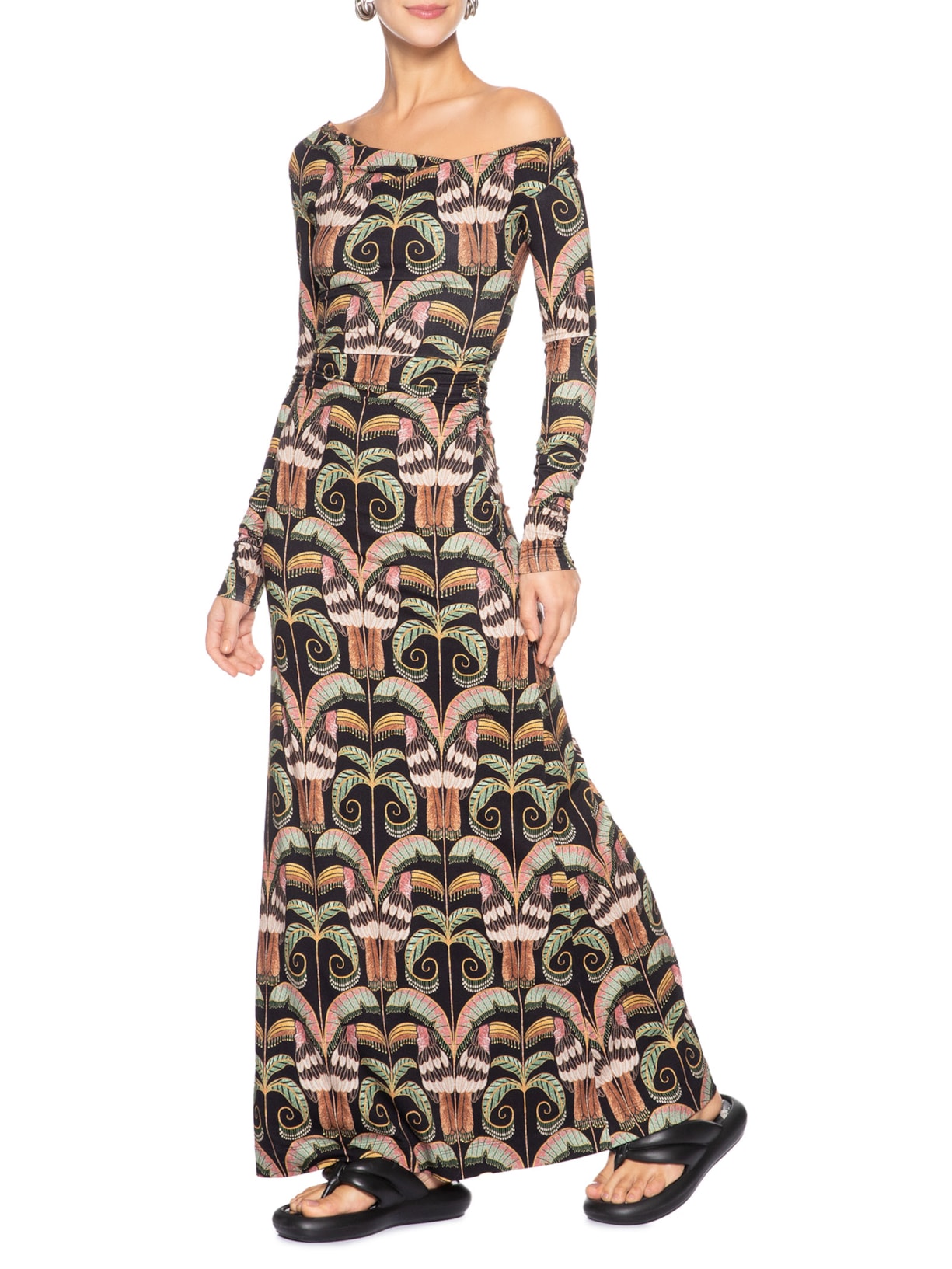 Vestido Longo Tucano Real Preto Farm