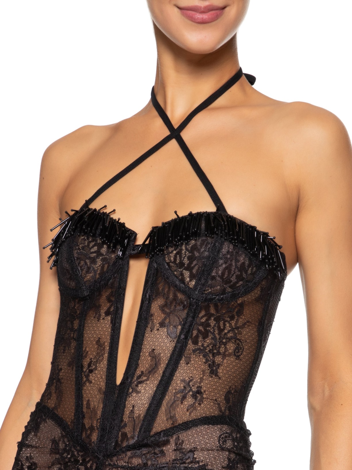 Vestido Longo V25 Preto Pat Bo