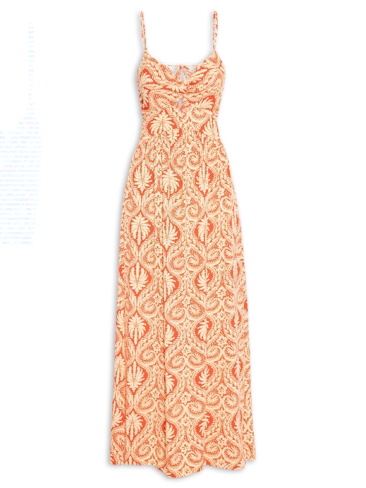 Vestido Longo Verano Beta - Vermelho