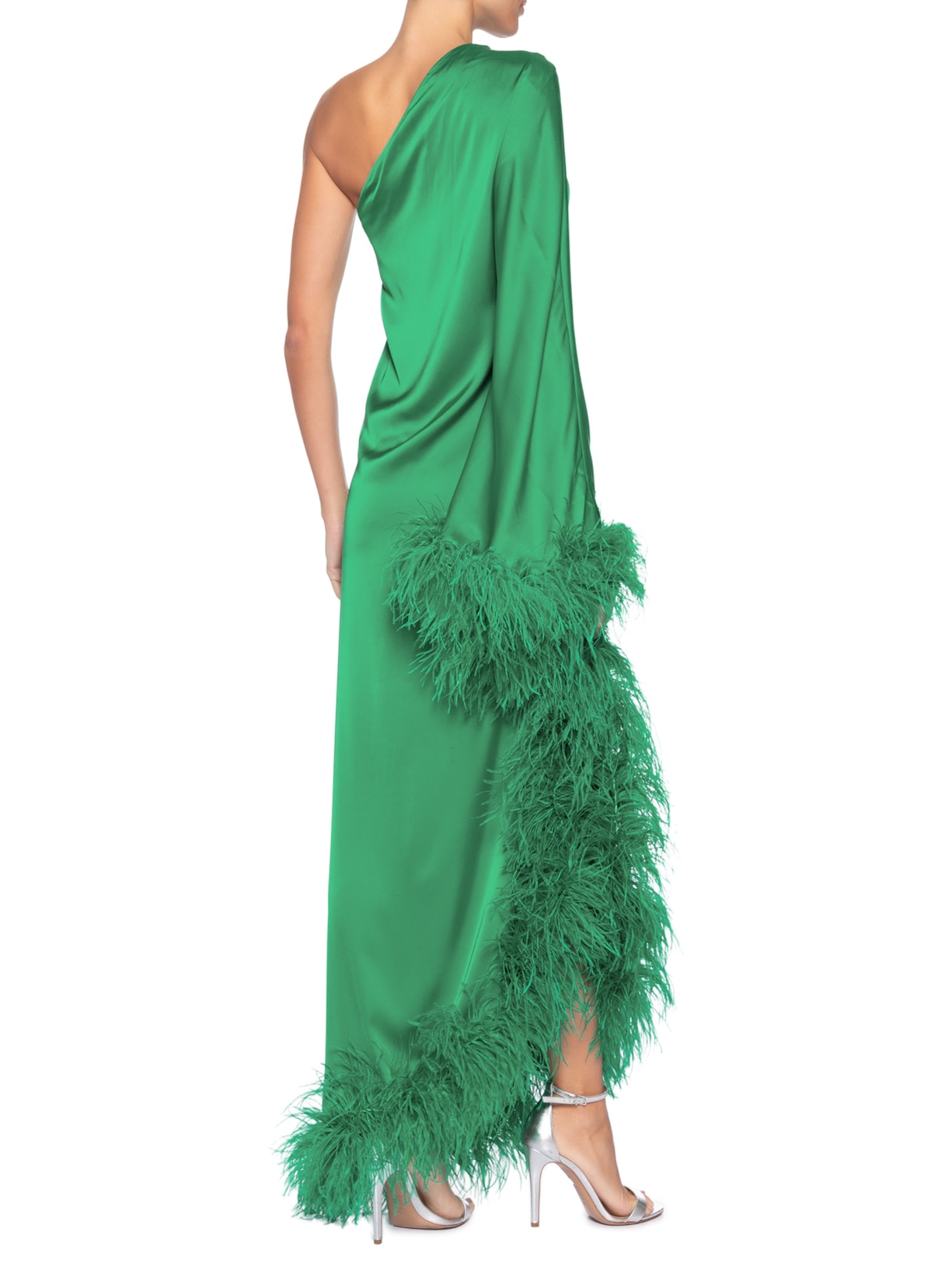 Vestido Longo Verde Pat Bo