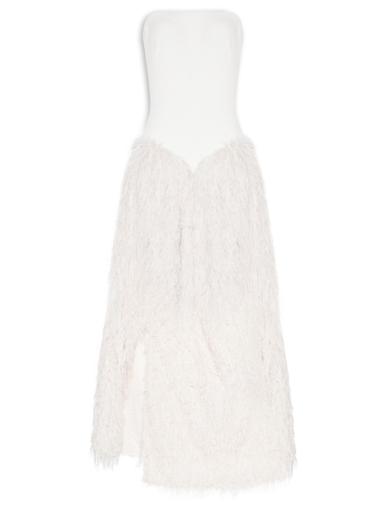 Vestido Longo – Off White Pat Bo