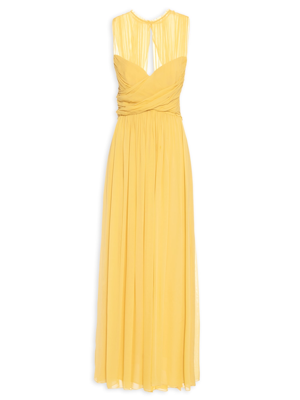 Vestido Longuete Gold - Amarelo