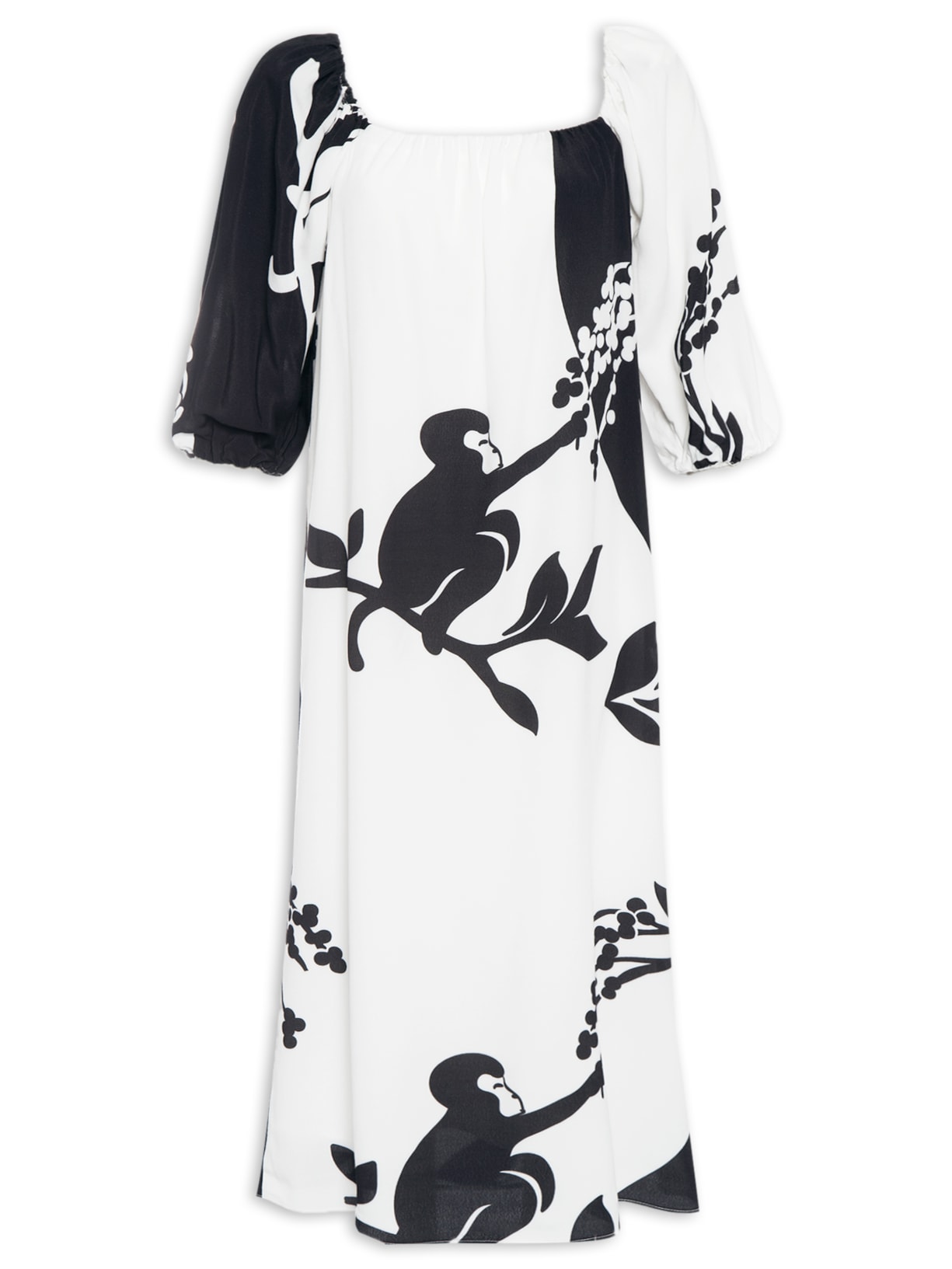 Vestido Longuete Oao - Branco