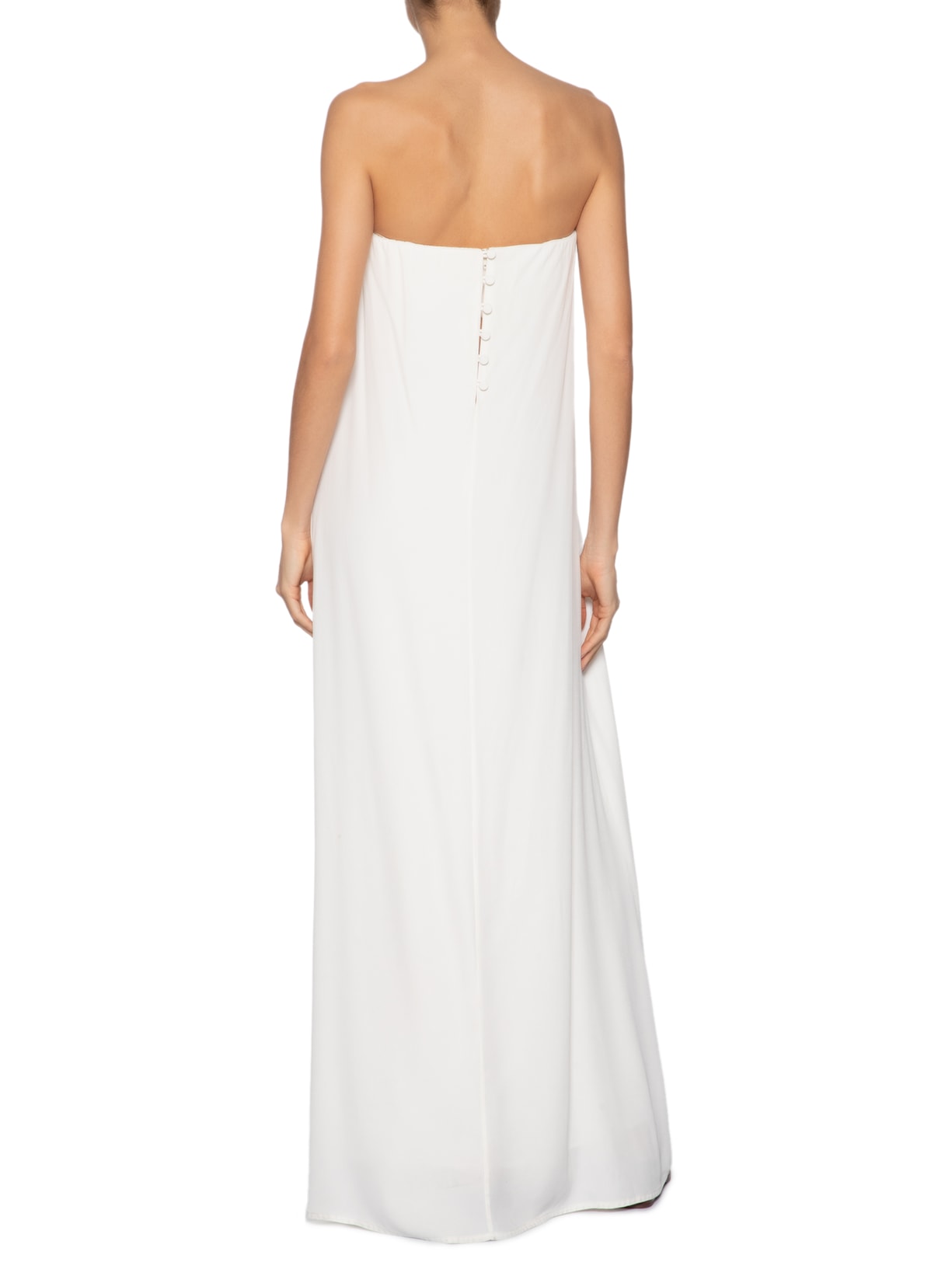 Vestido Louis Branco Carol Bassi