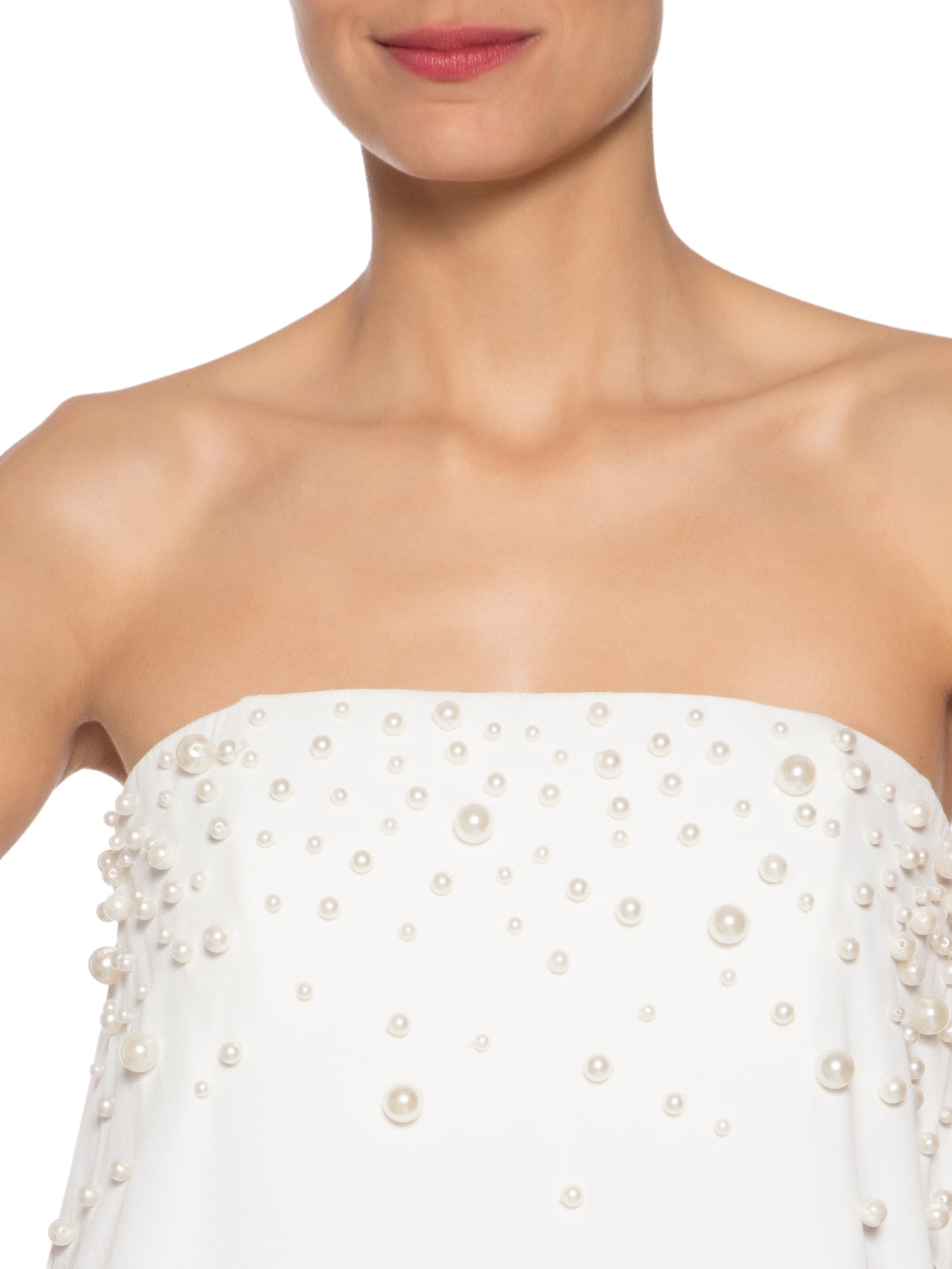 Vestido Louis Branco Carol Bassi