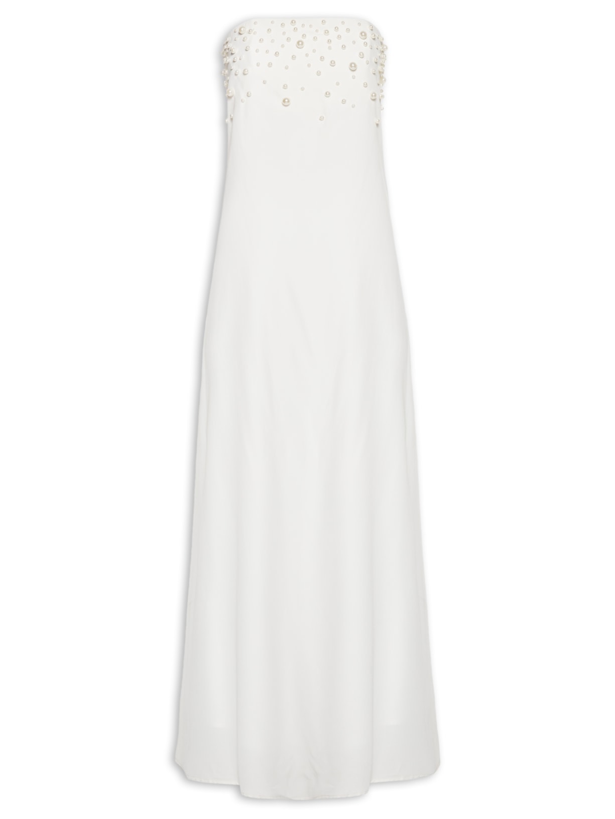 Vestido Louis Branco Carol Bassi