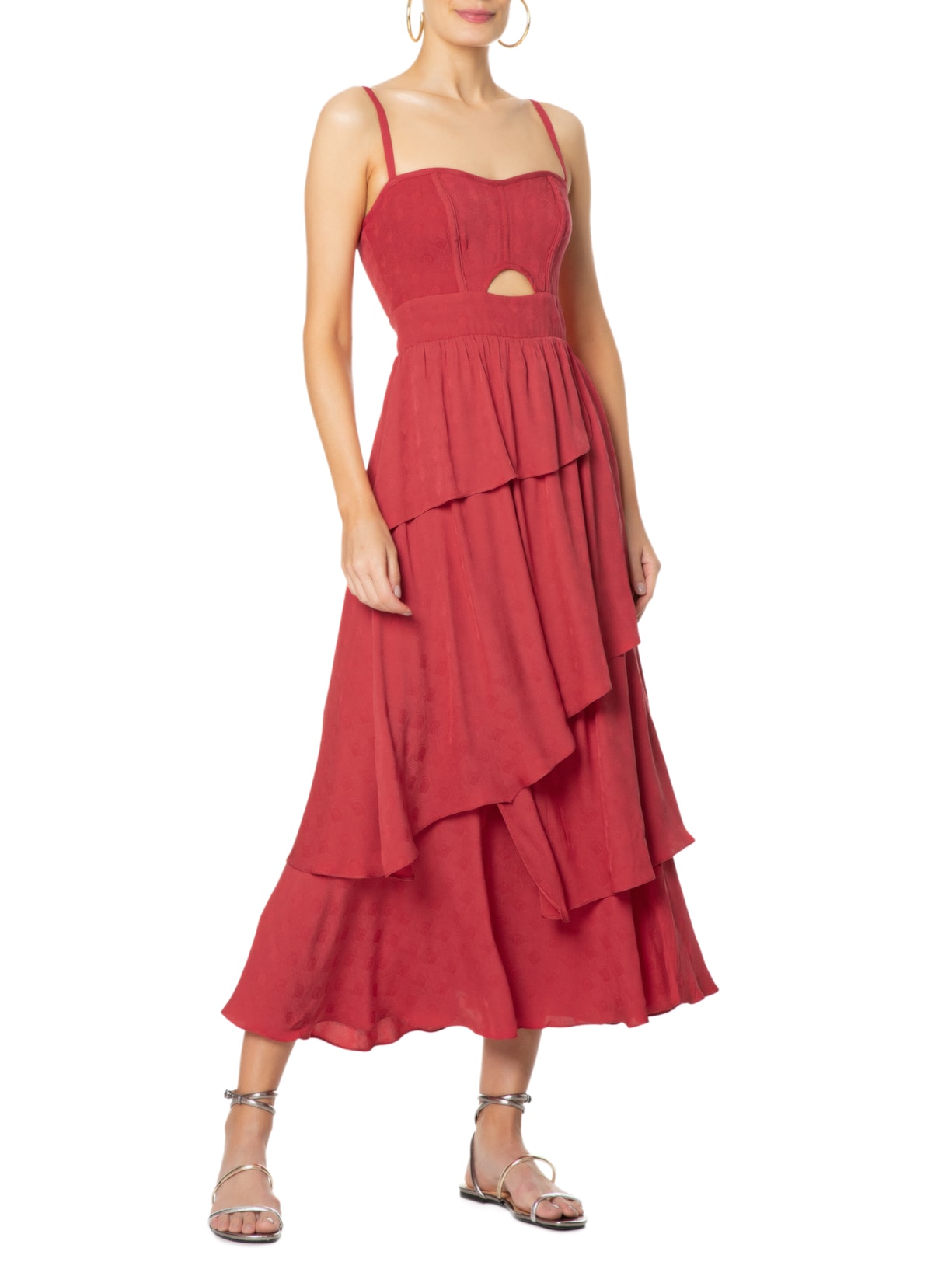 Vestido Lucia Vermelho Le Lis