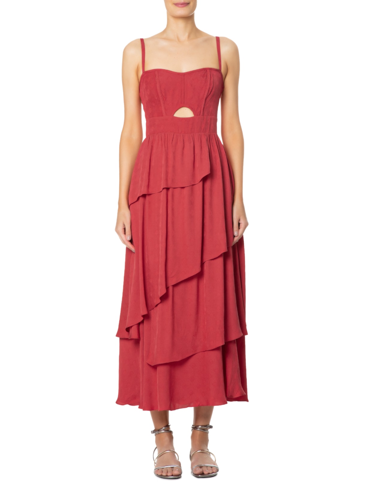 Vestido Lucia Vermelho Le Lis