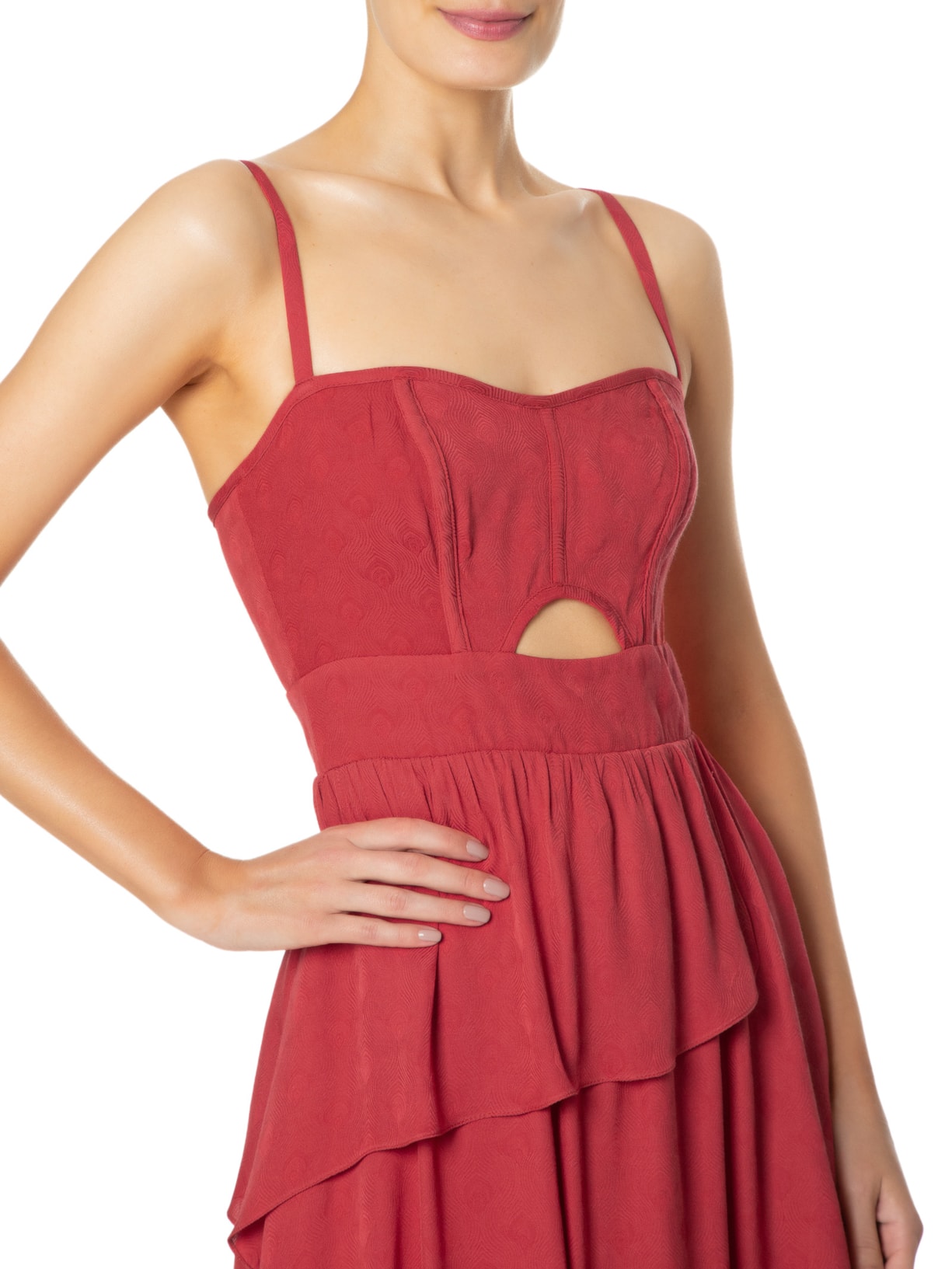 Vestido Lucia Vermelho Le Lis