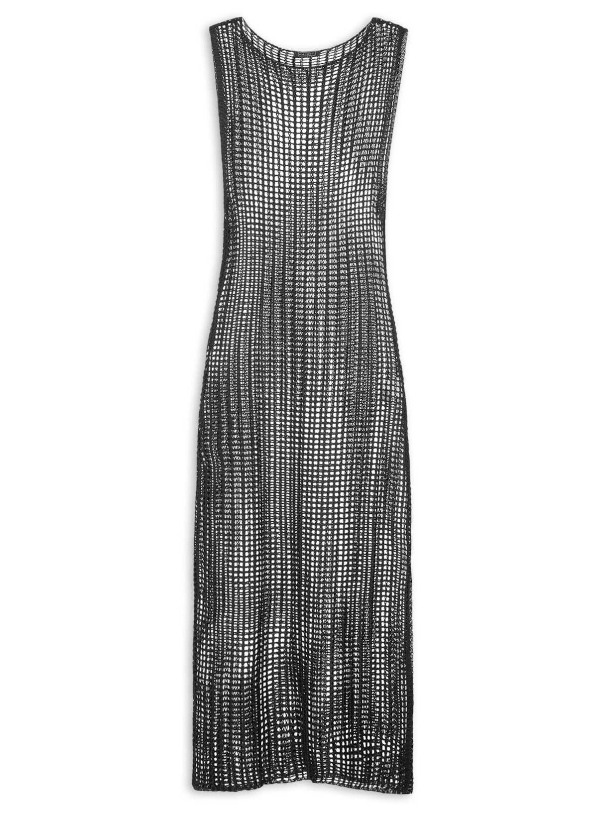 Vestido Luciana Tricot - Preto