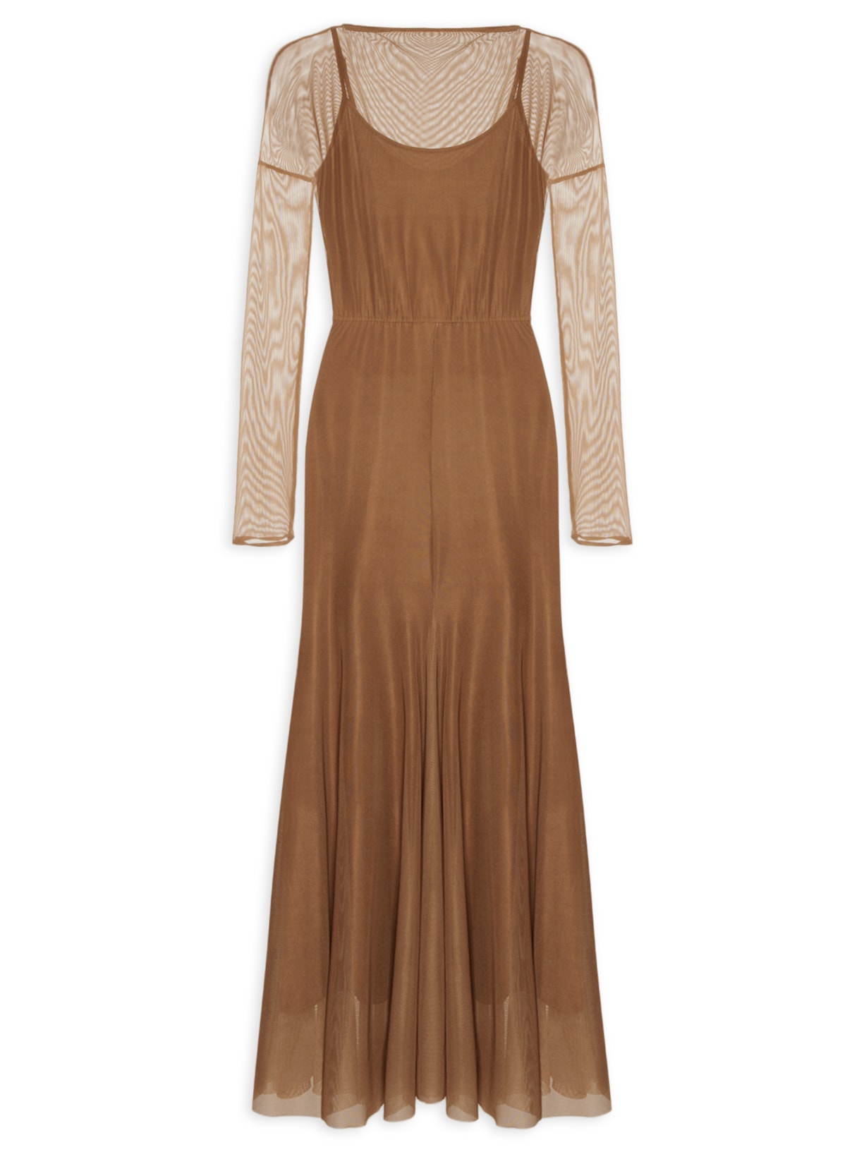 Vestido Lucille - Marrom