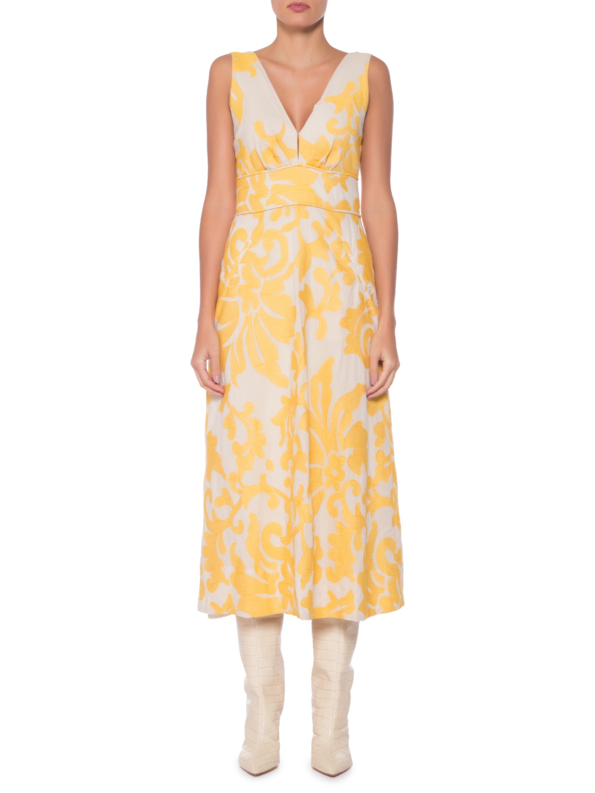 Vestido Luli Amarelo Bo.bô