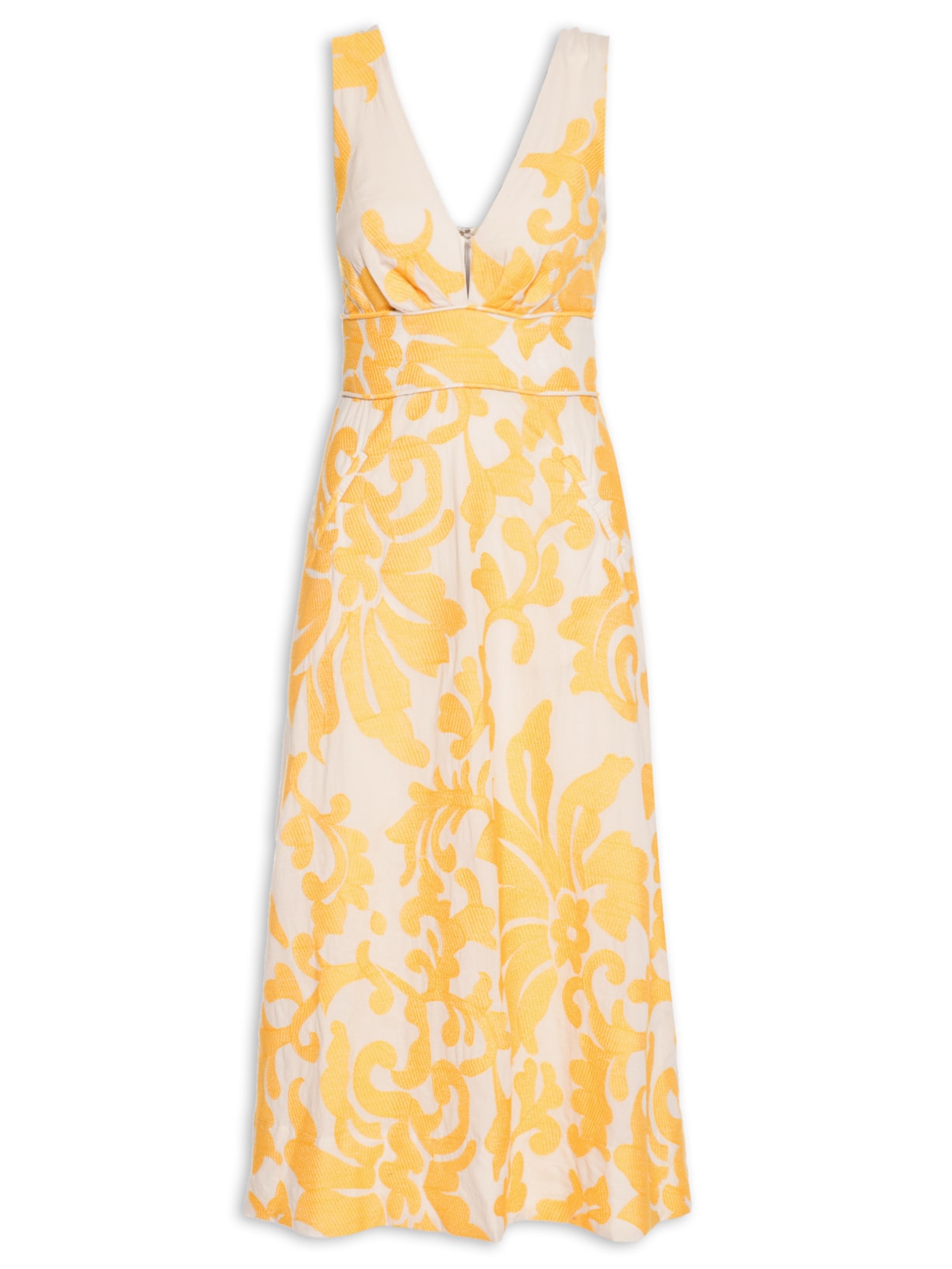 Vestido Luli - Amarelo