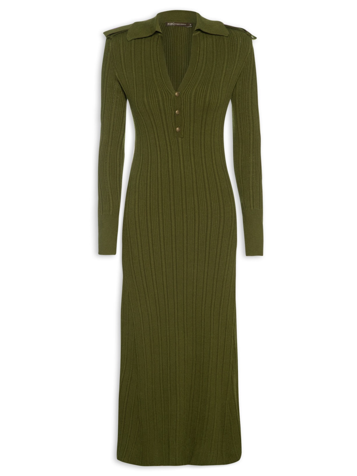 Vestido Lumiere Tricot - Verde