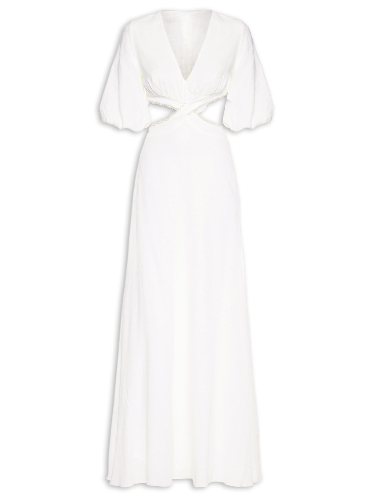 Vestido Luna Pérolas - Off White