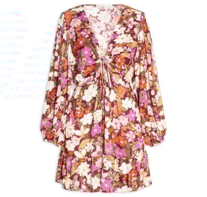 Vestido Luréx Jasmin Solar Mix - Rosa