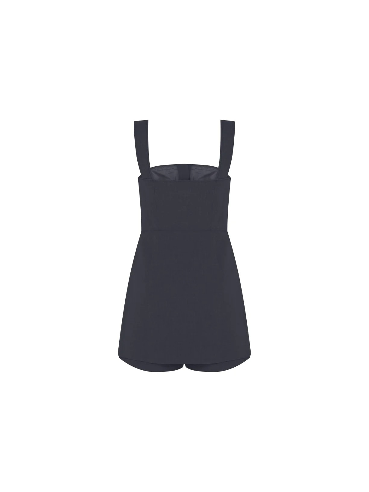 Vestido Macaquinho Mareh Dione Preto Shop Ginger