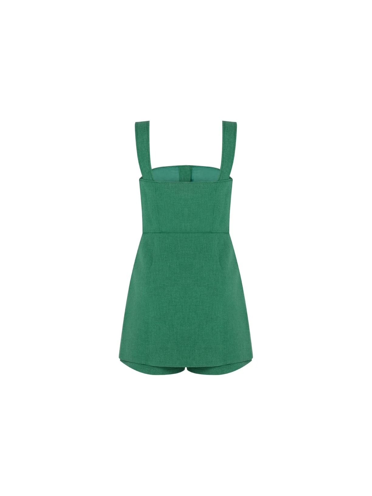 Vestido Macaquinho Mareh Dione Verde Shop Ginger