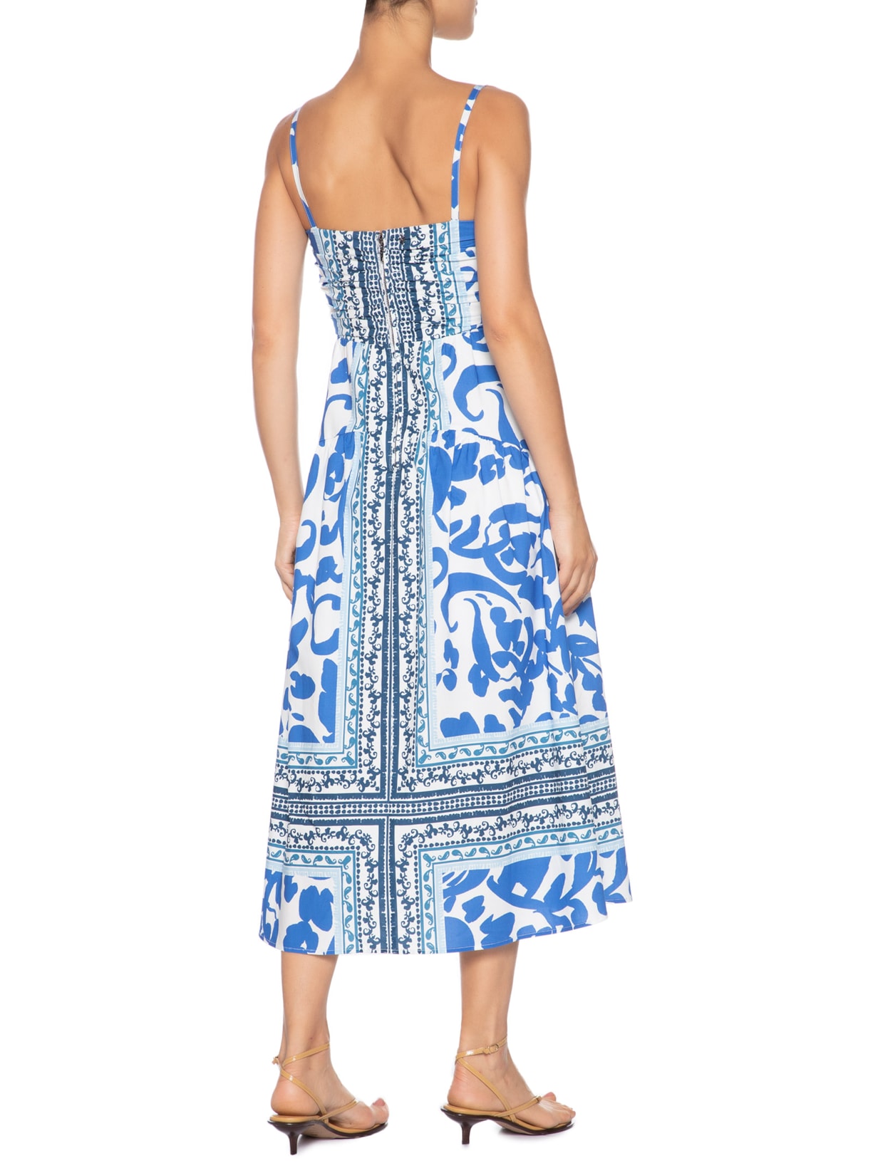 Vestido Maite Azul Le Lis