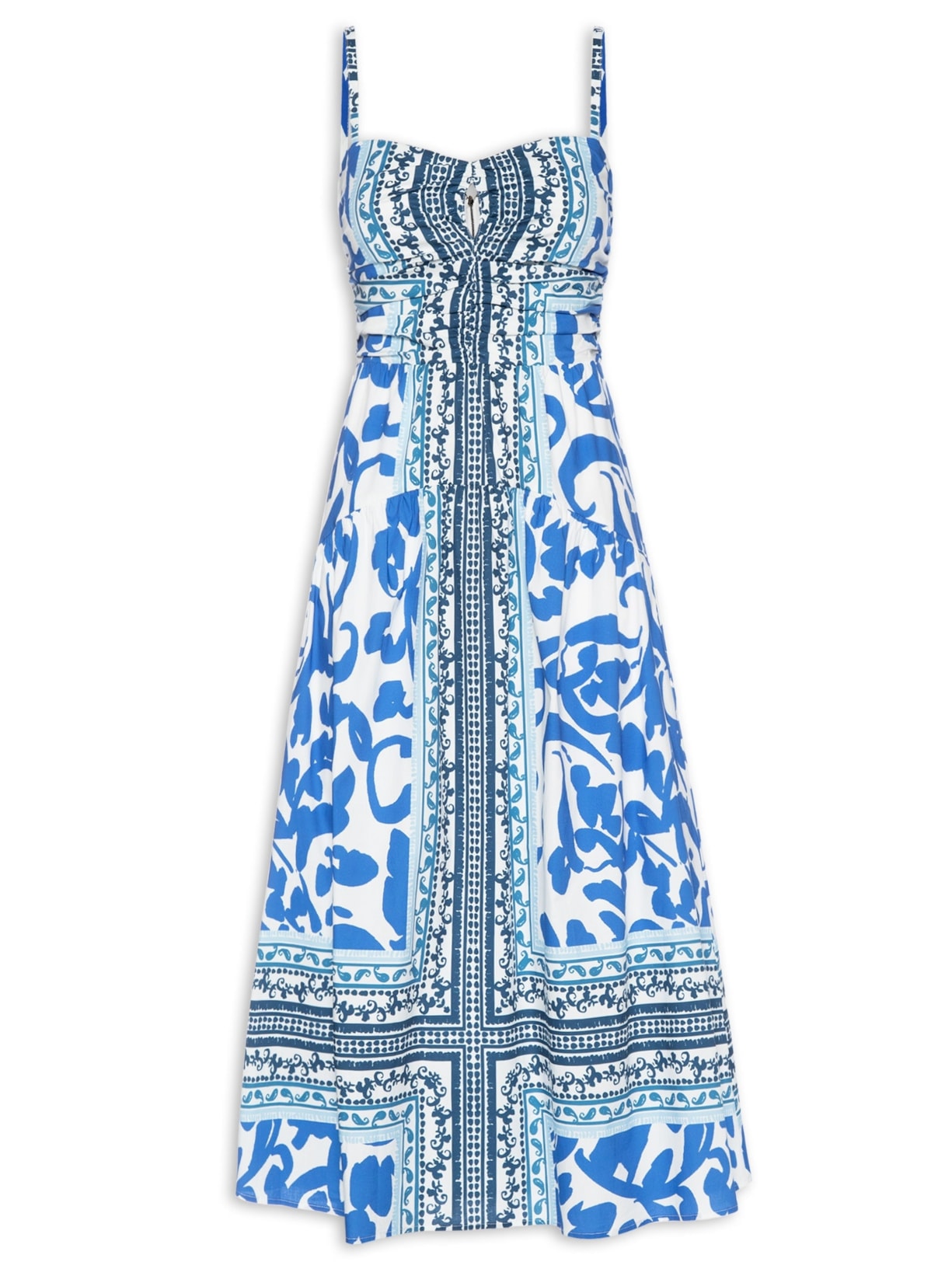 Vestido Maite Azul Le Lis