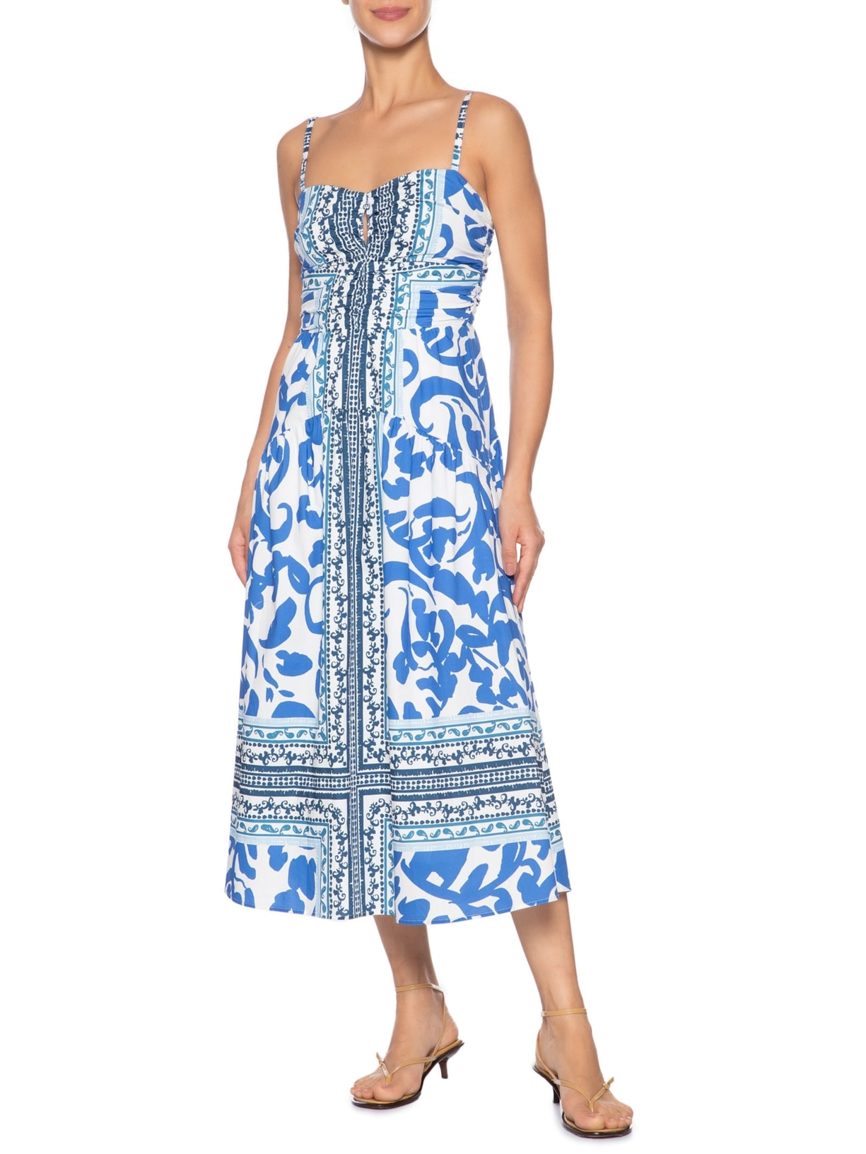 Vestido Maite Azul Le Lis