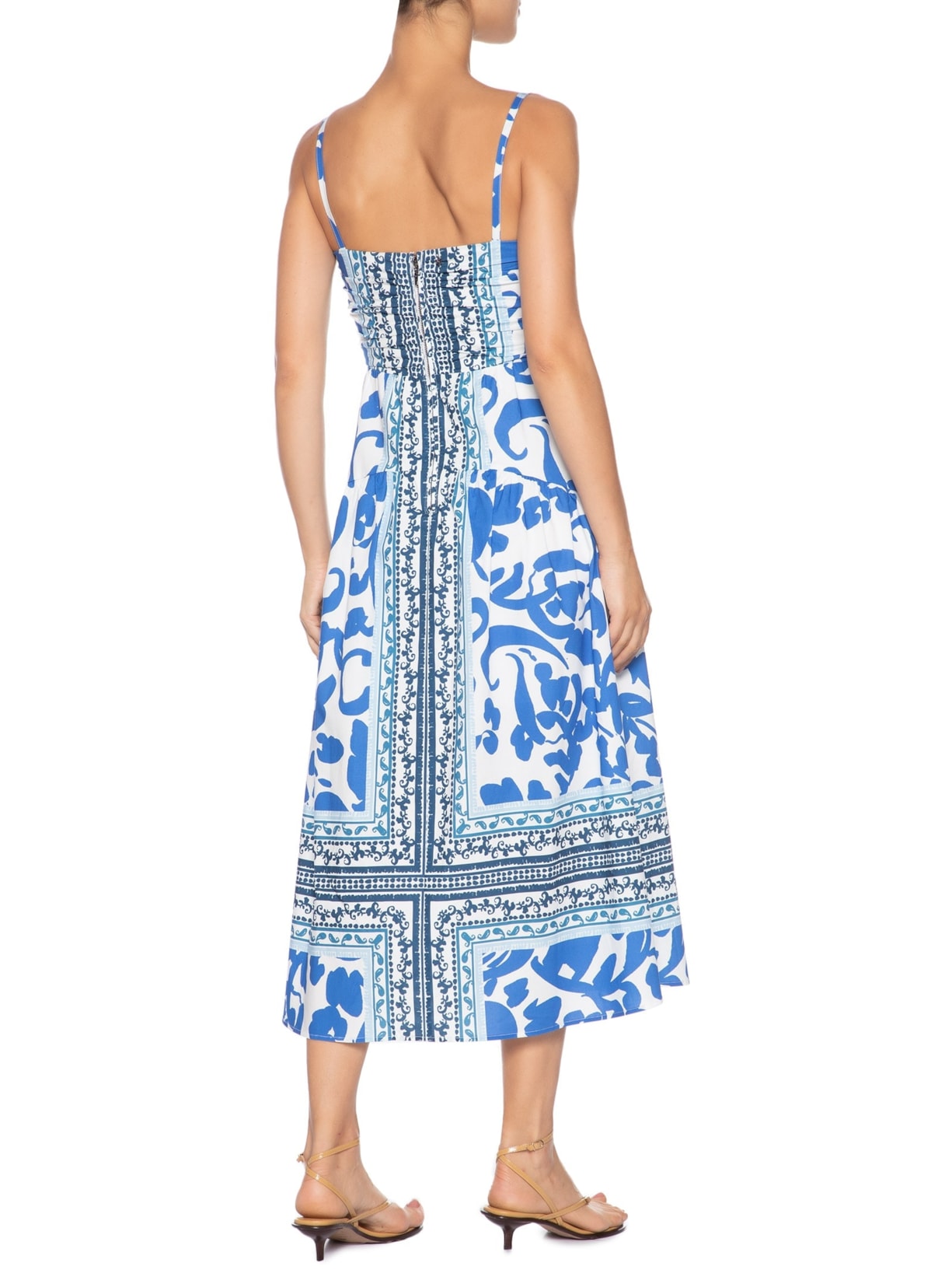 Vestido Maite Azul Le Lis