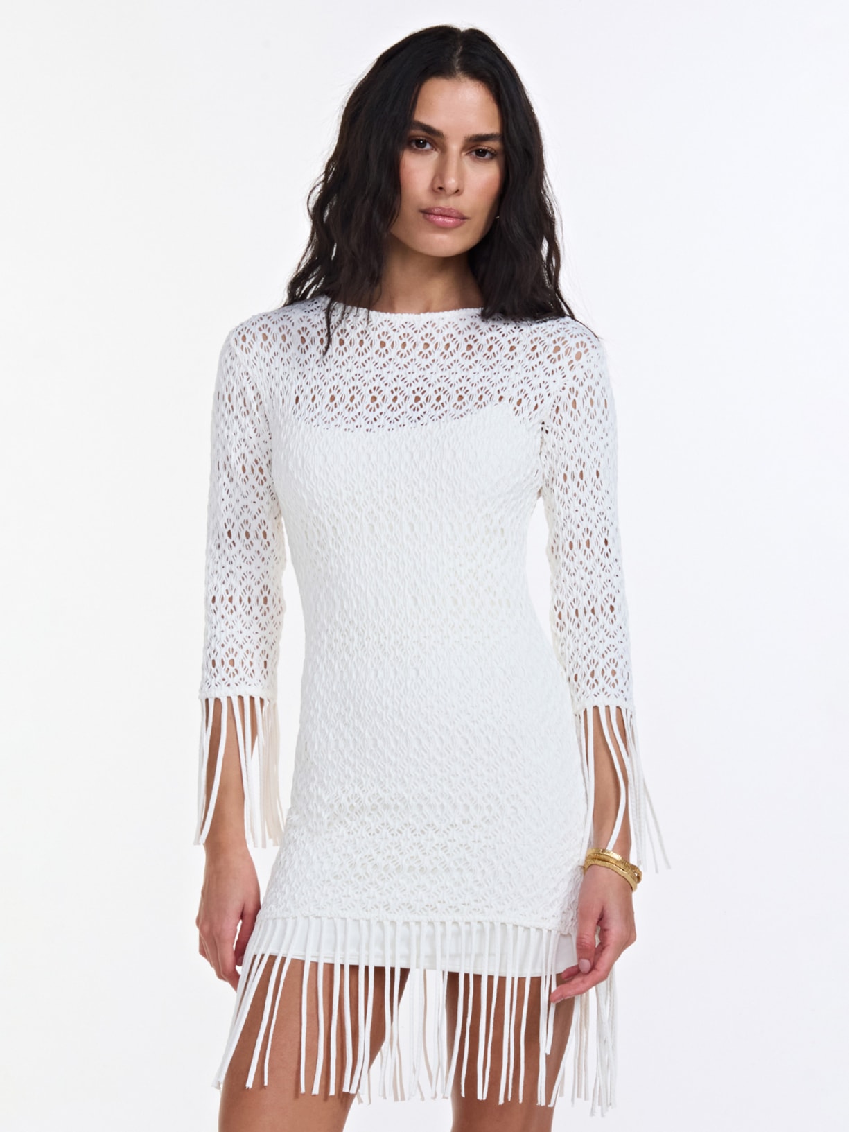 Vestido Maite Branco Triya