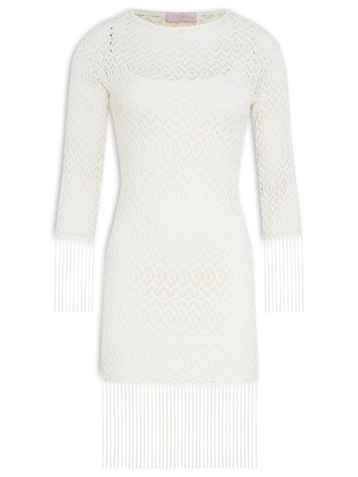 Vestido Maite Branco Triya