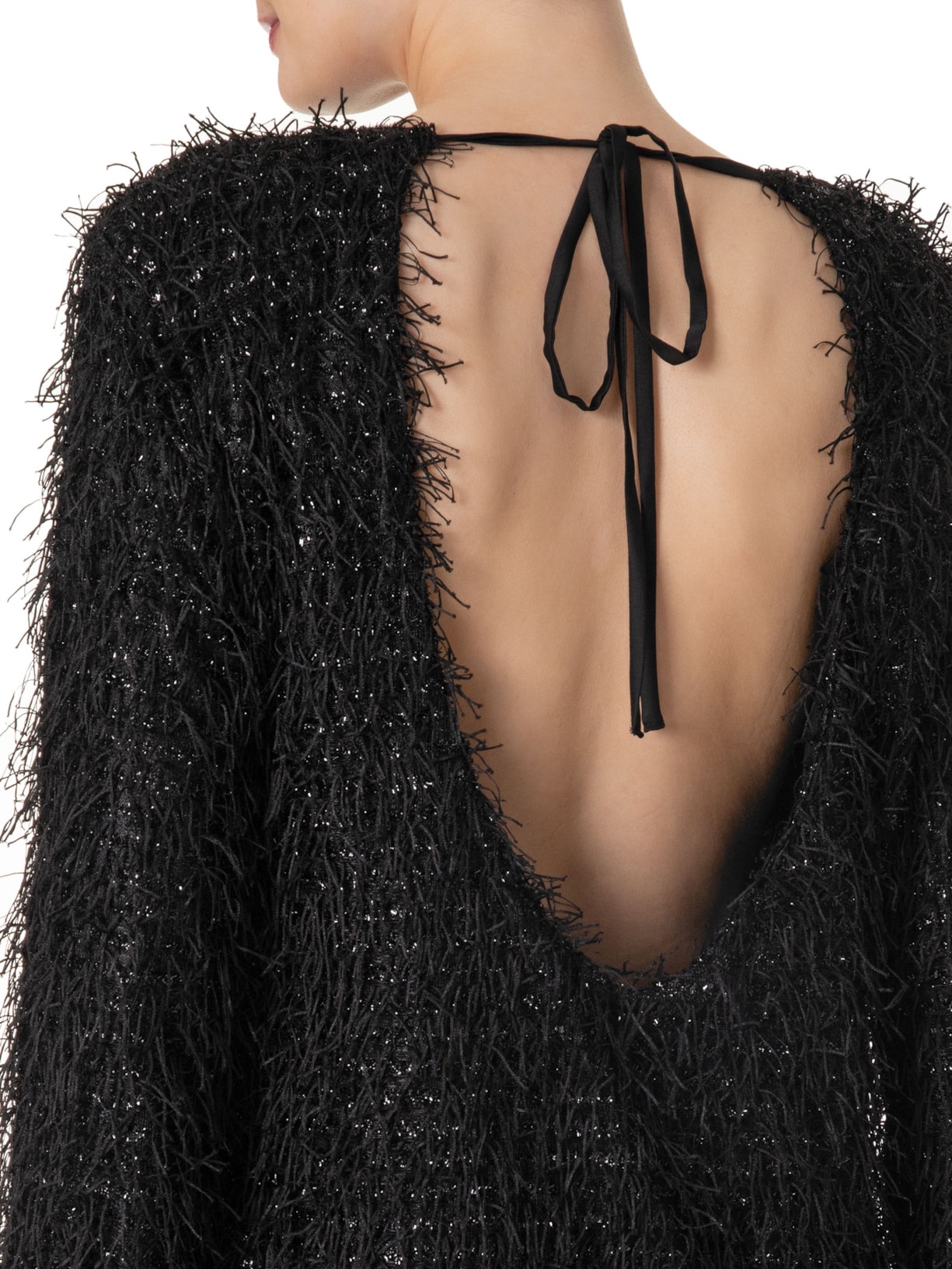 Vestido Malha Floevy Preto Andrea Bogosian