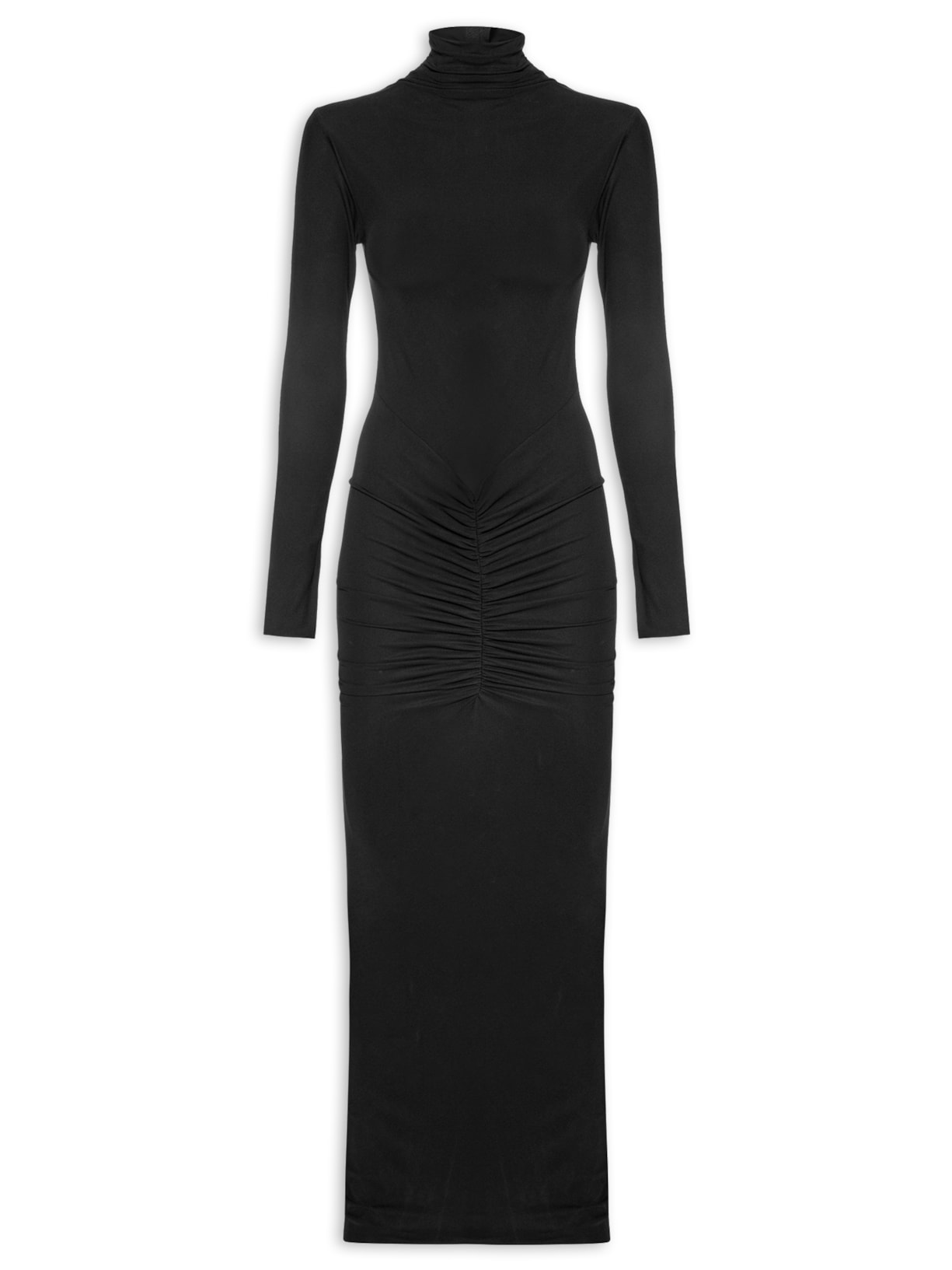 Vestido Malha Fontana - Preto