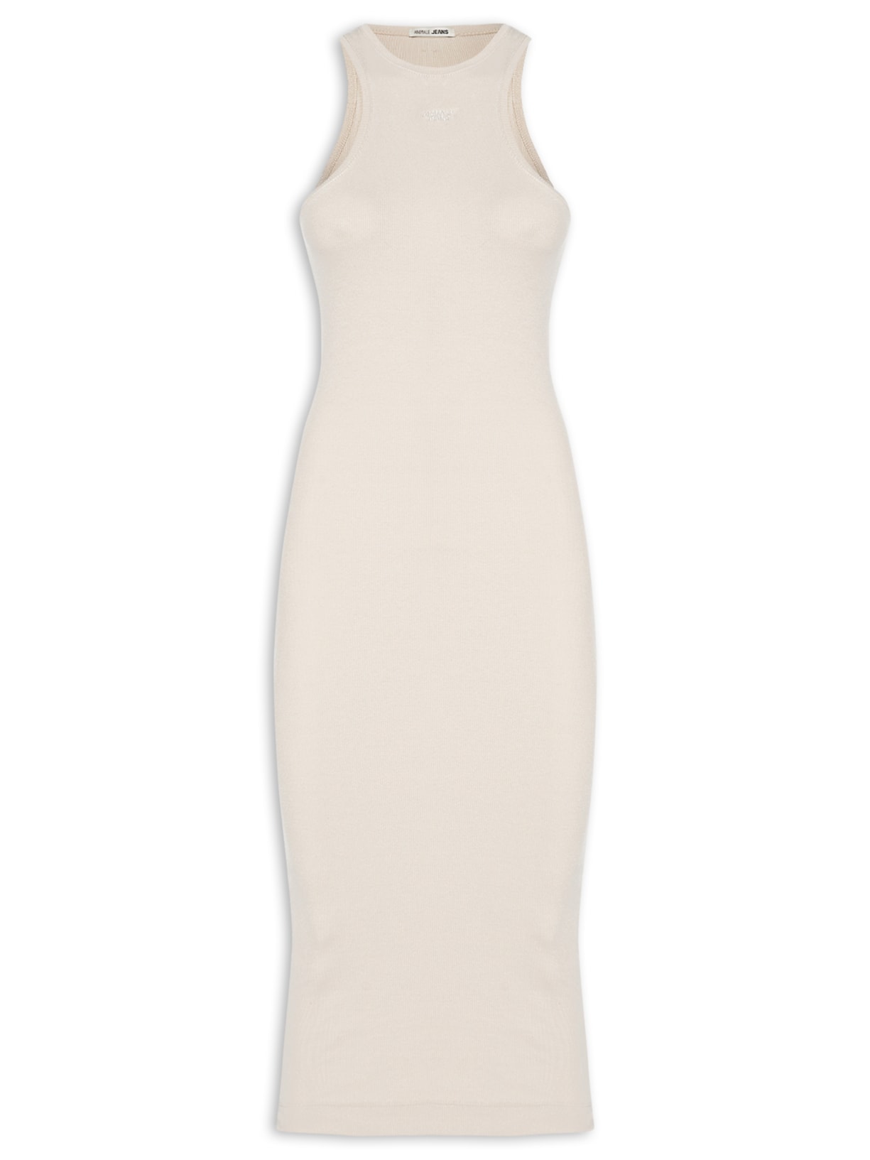Vestido Malha Halter Cinza Animale Jeans