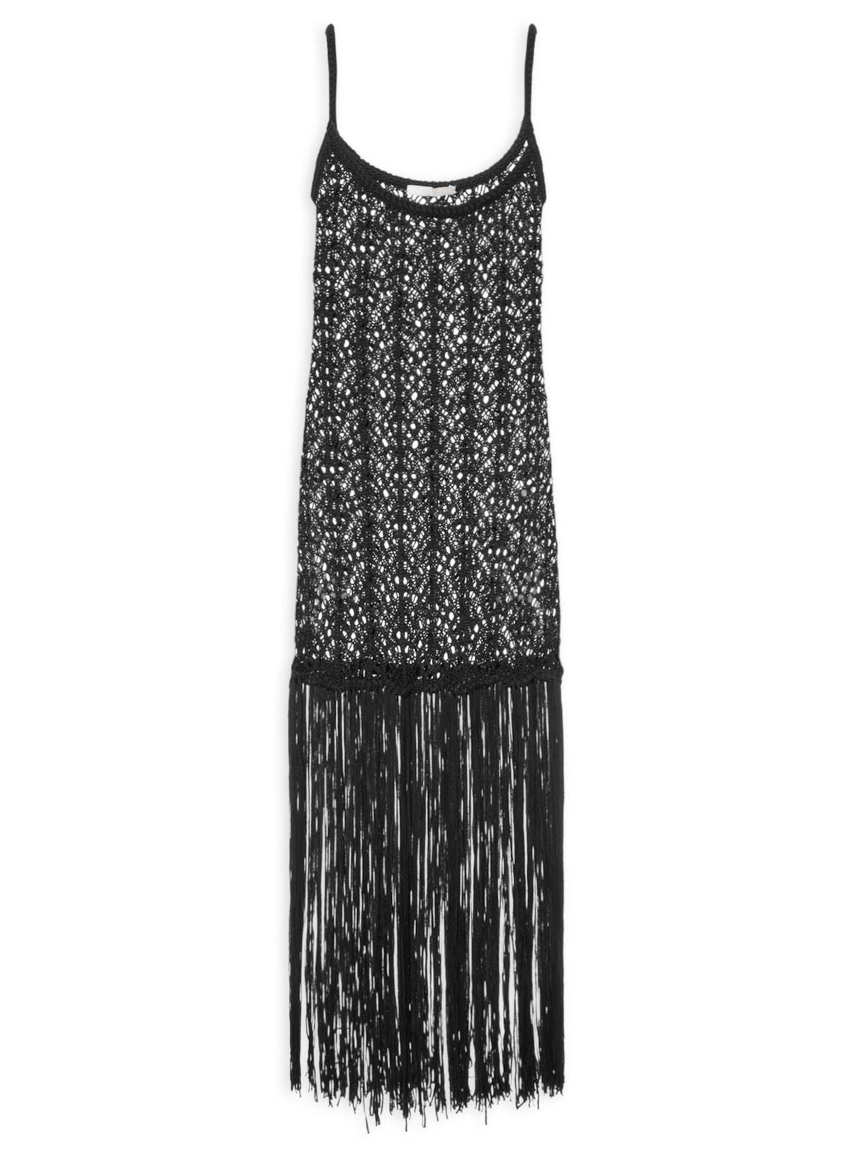 Vestido Mando Preto Carol Bassi