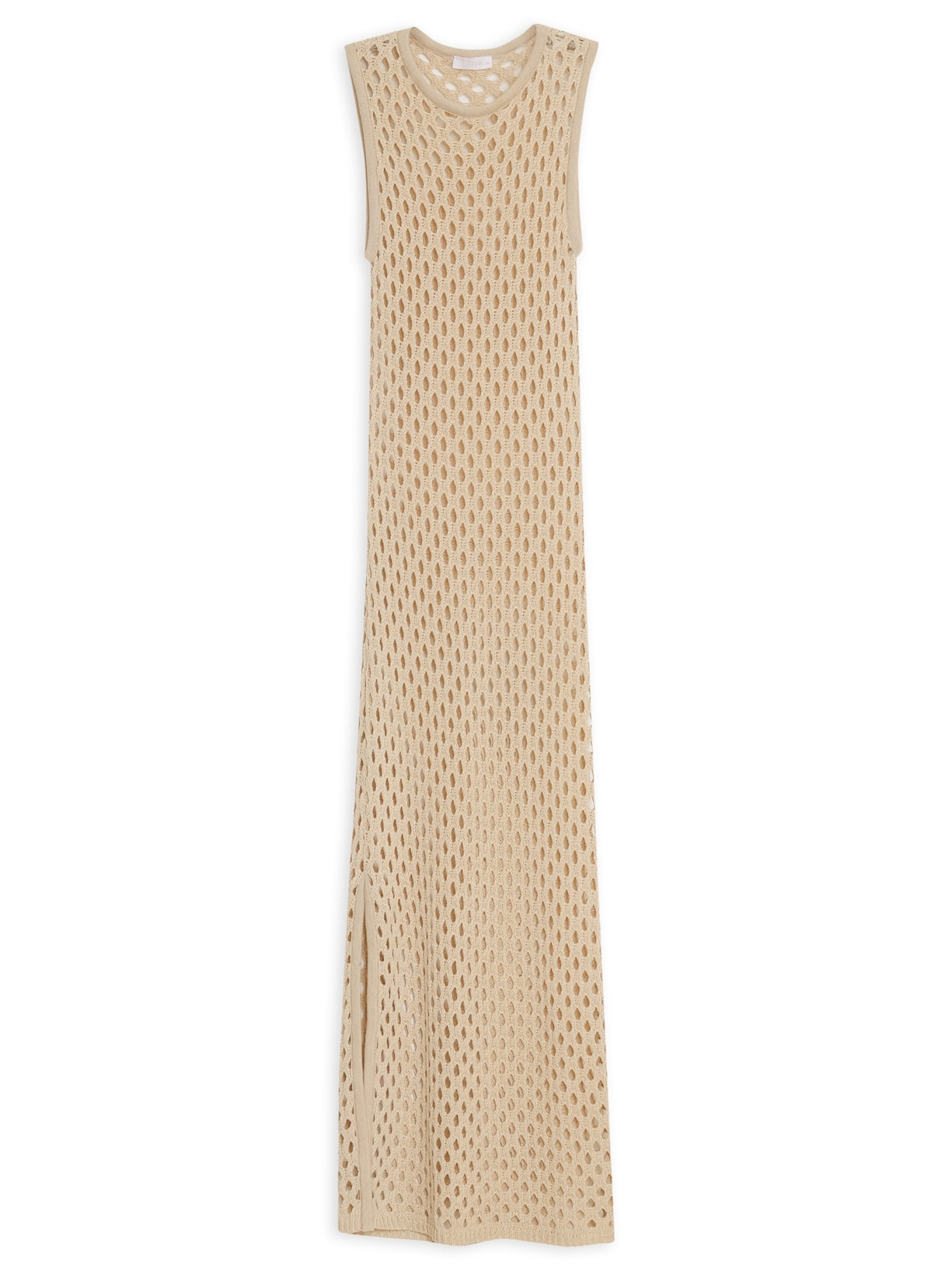 Vestido Mandy Palha Bege Triya