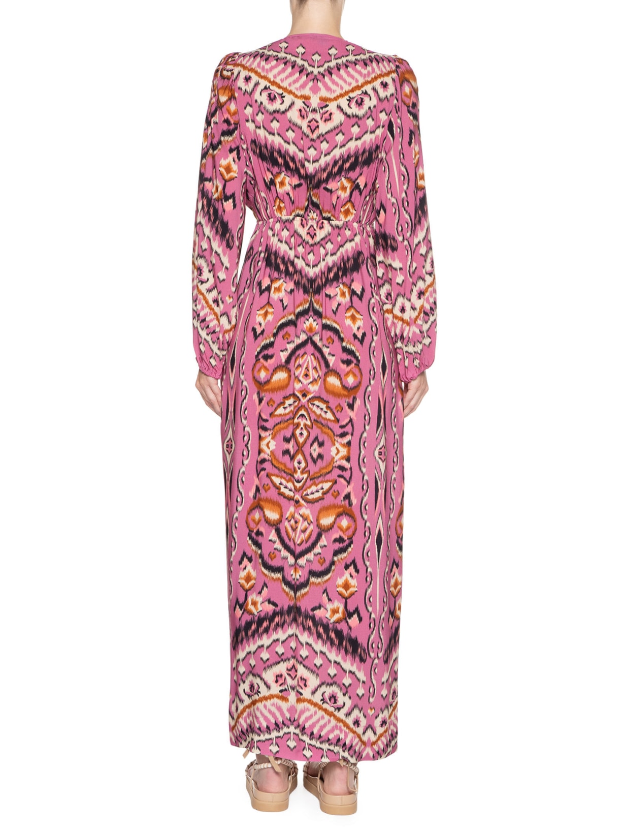 Vestido Manga Java Roxo Farm