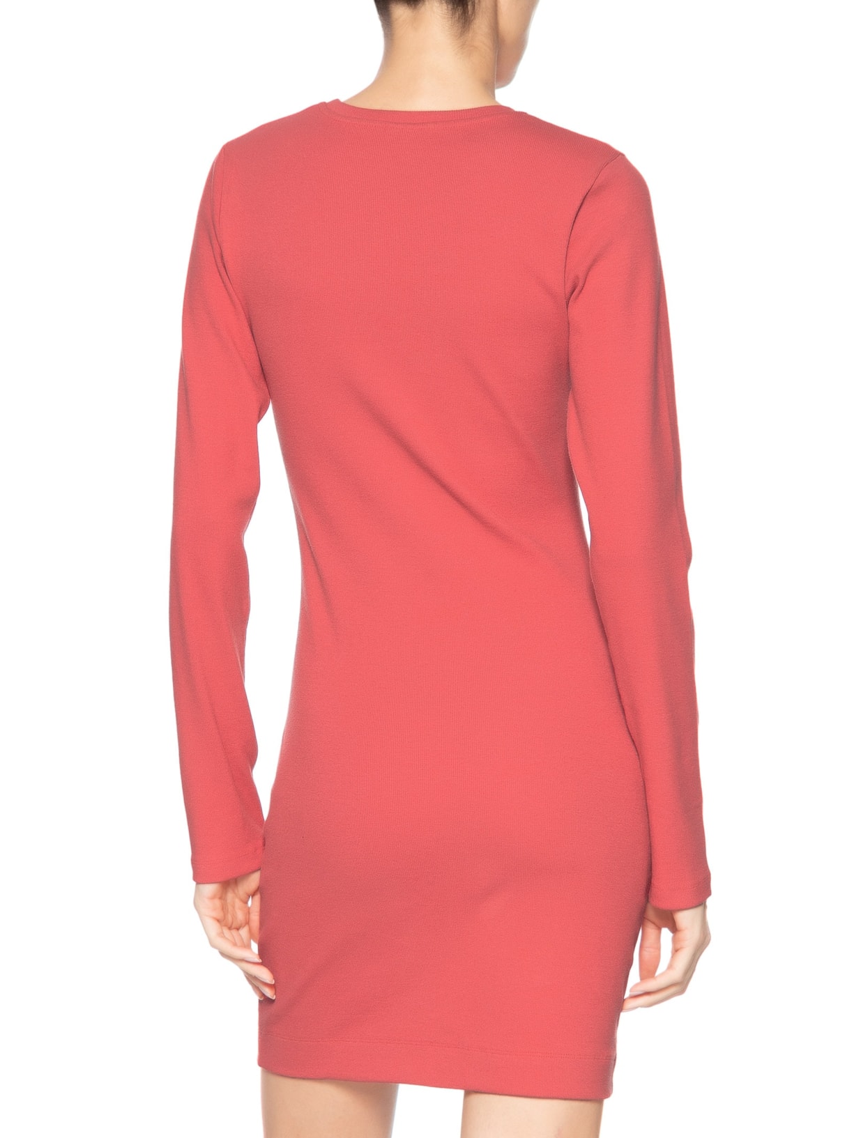 Vestido Manga Longa Bordado Tucanos Vermelho Farm