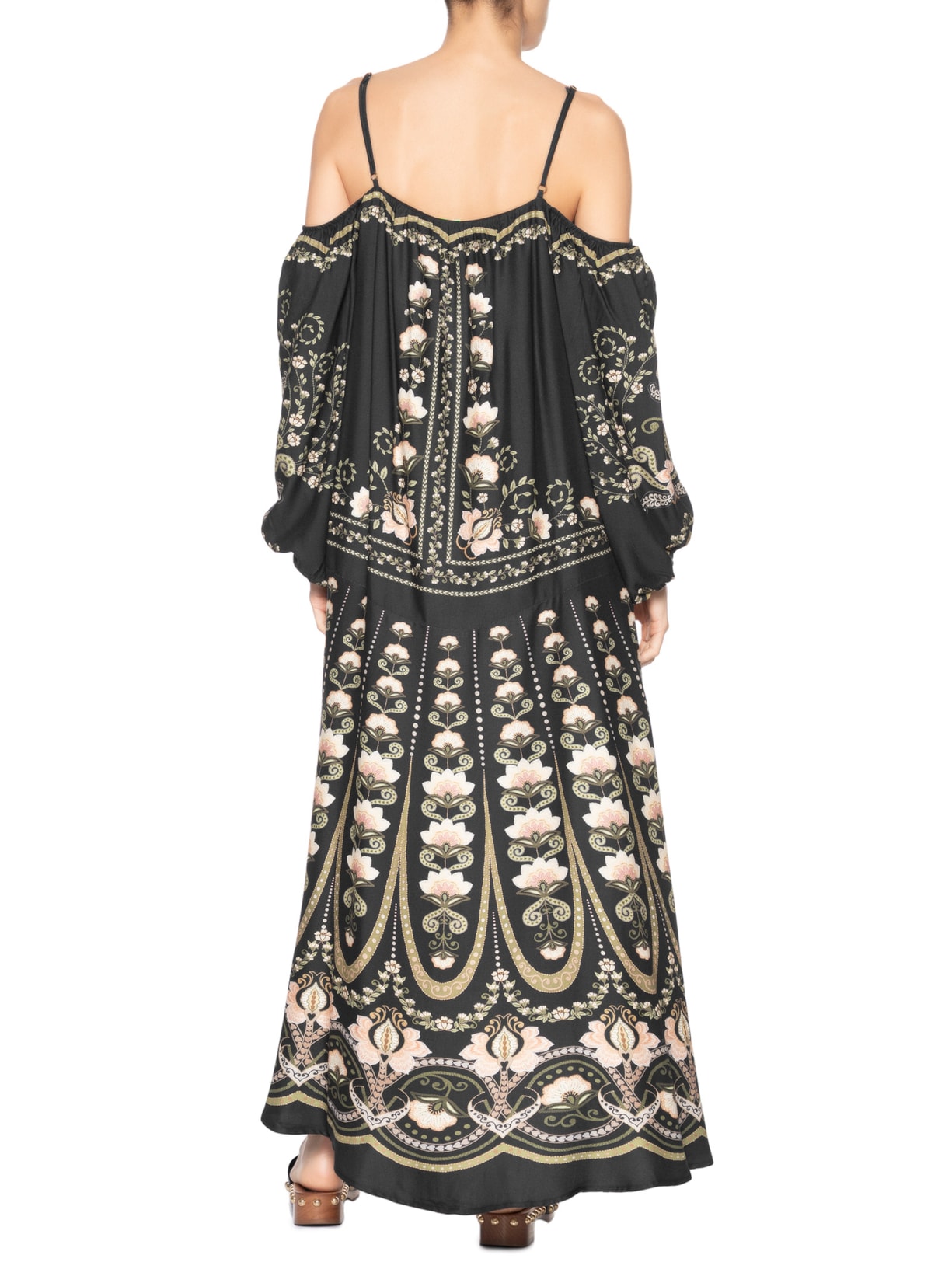 Vestido Manga Nikita Preto Farm