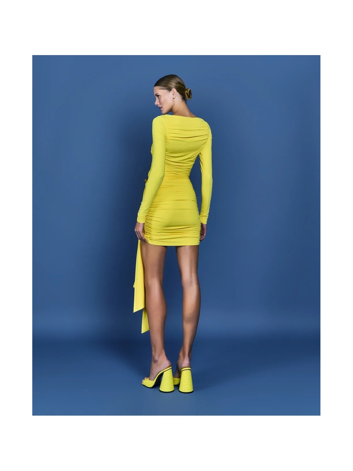 Vestido Mareh Asterias Amarelo Shop Ginger