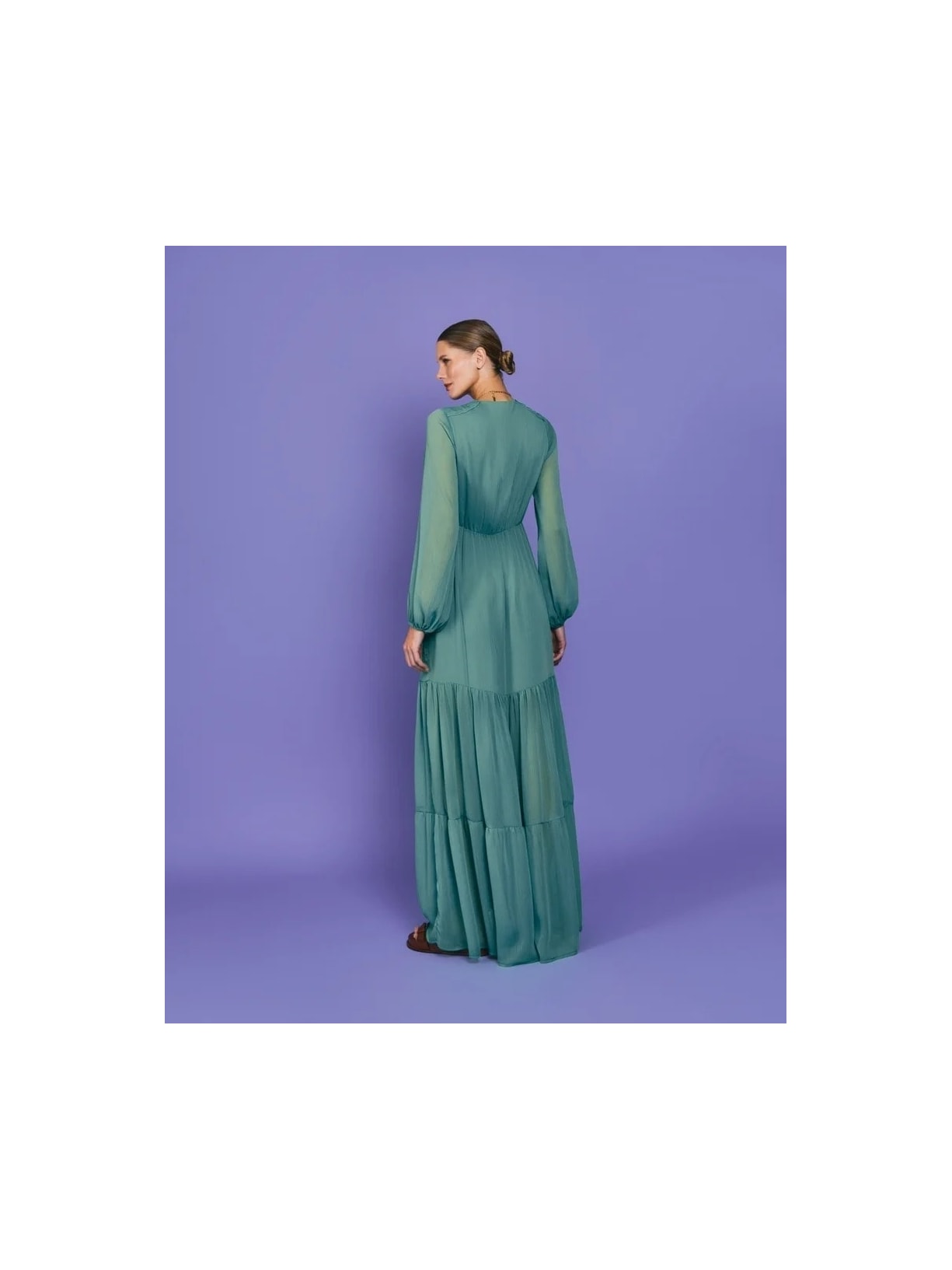 Vestido Mareh Athina Azul Shop Ginger