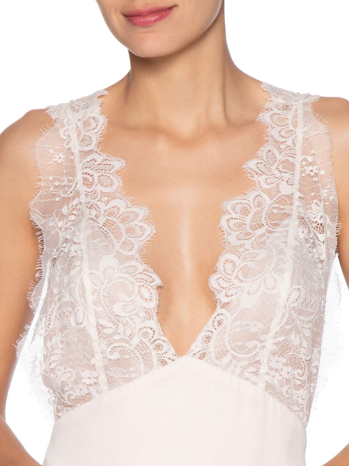 Vestido Marfim Bege Shop2gether + Sol Brand