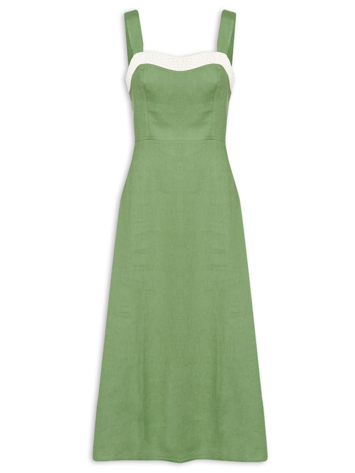 Vestido Maria Alice - Verde