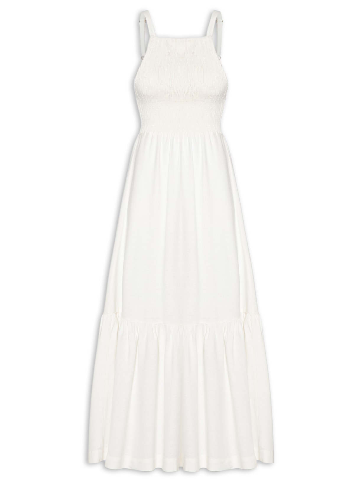 Vestido Maria Lastex - Branco