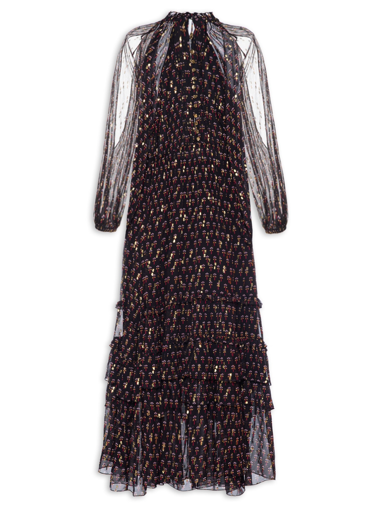 Vestido Maria Pia - Preto