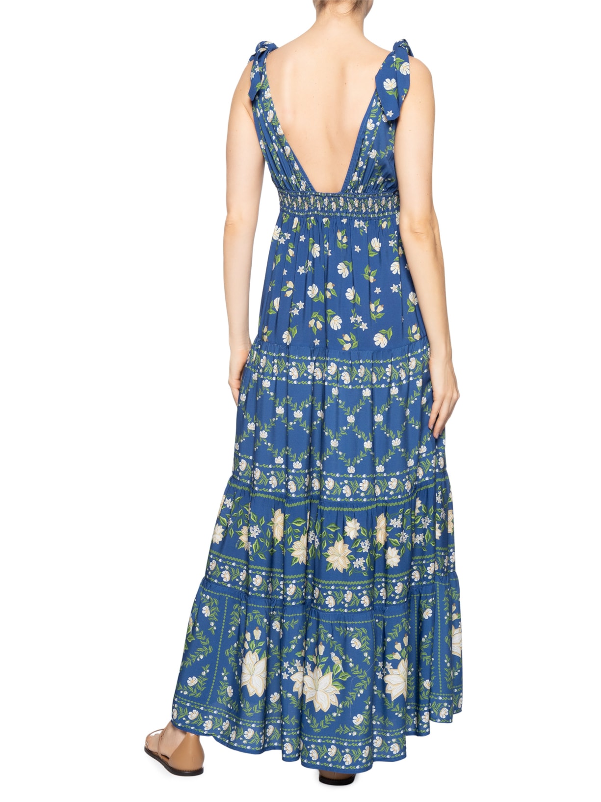 Vestido Marias Jardim de Azaleas – Azul Farm