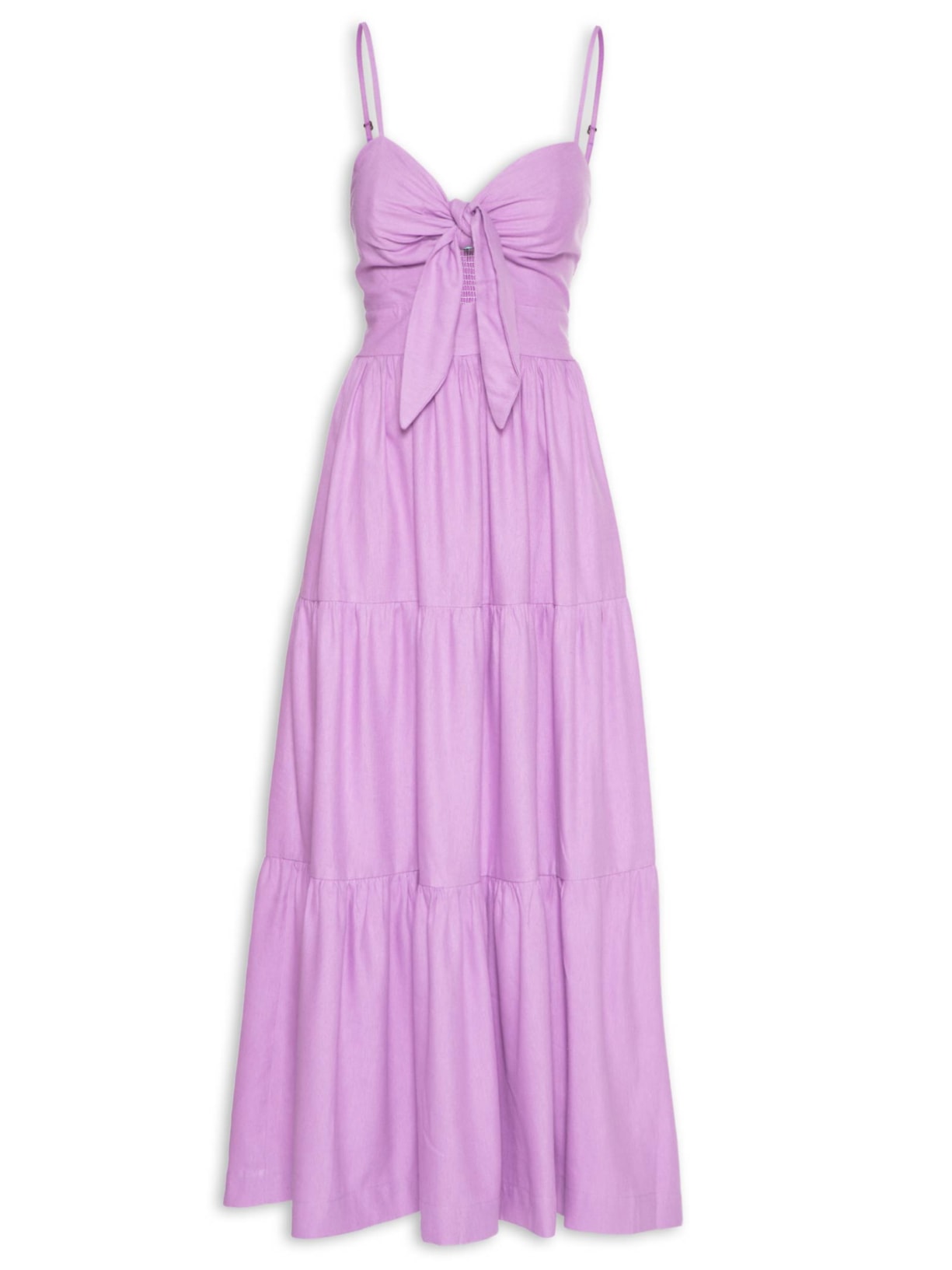 Vestido Marias Laço - Roxo