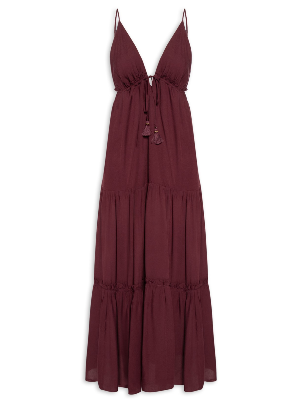Vestido Marias Marrom Dress To