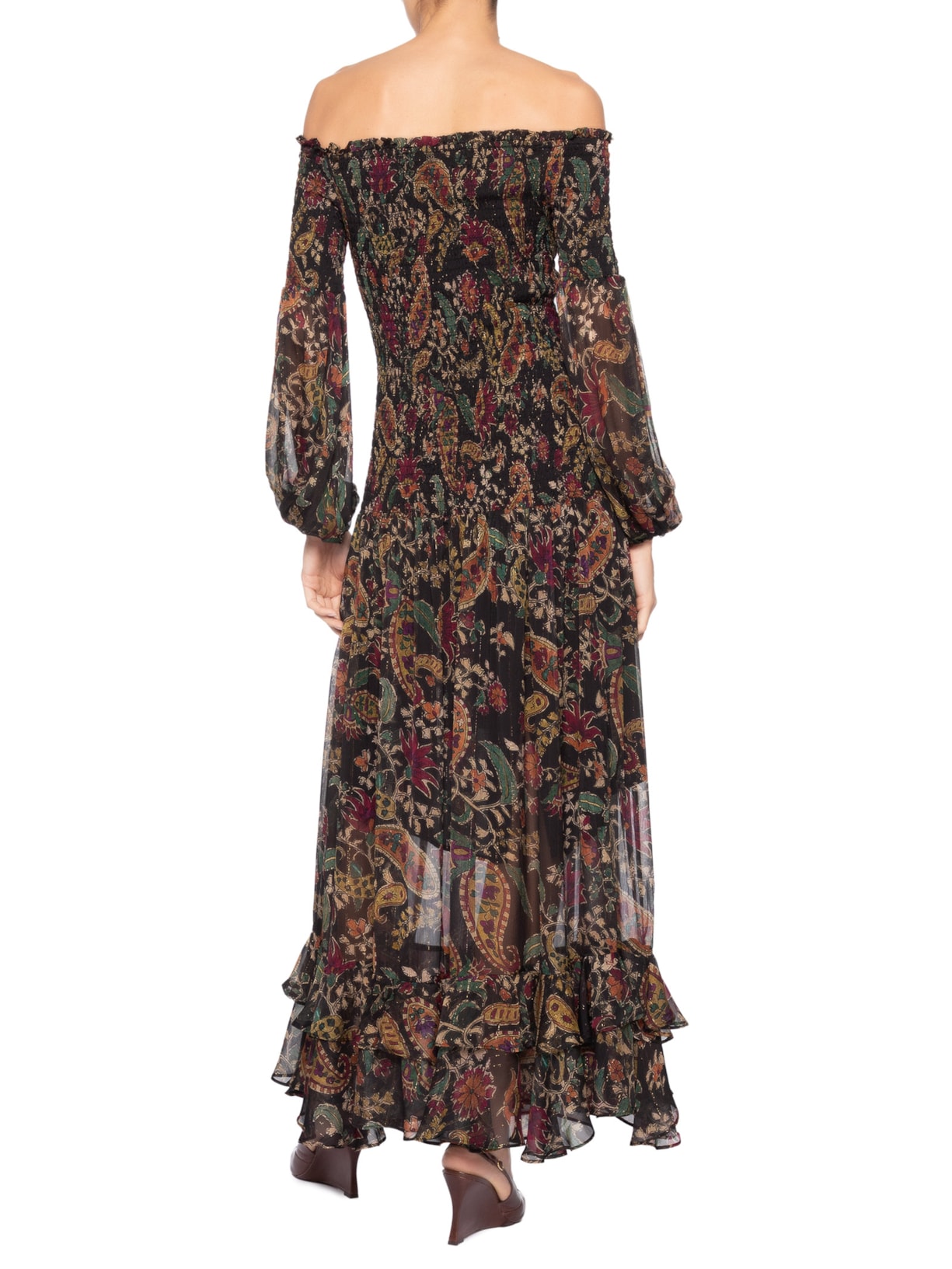 Vestido Marriane Midi – Preto Bo.bô