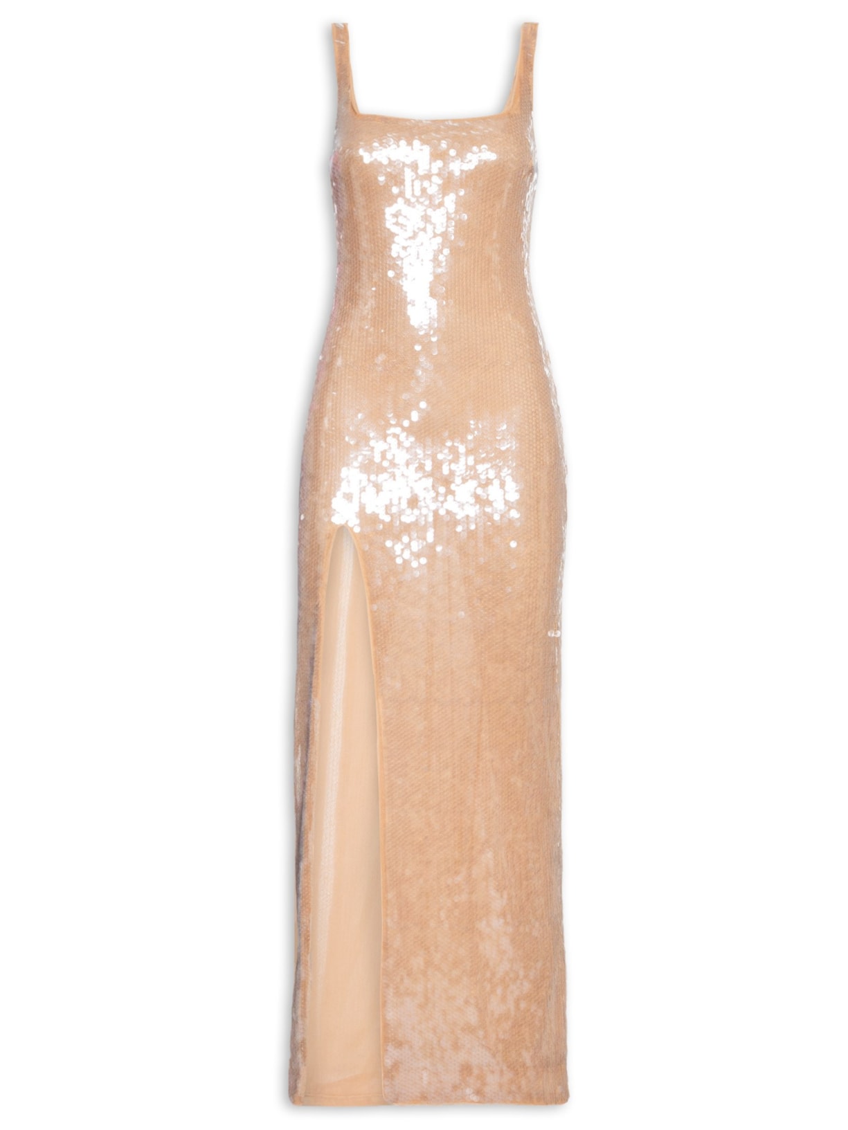 Vestido Maxi Le Sable Bege Staud